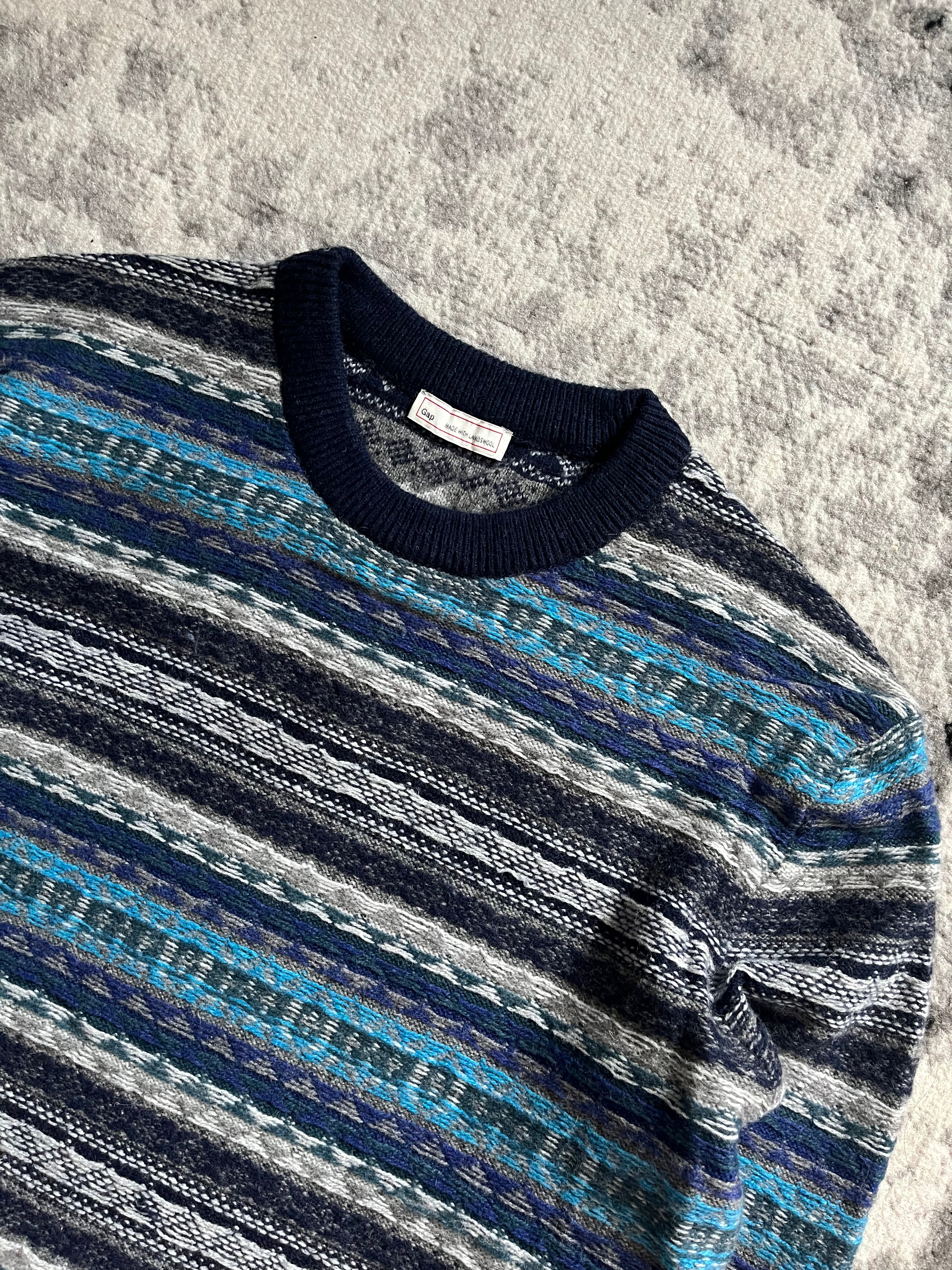 90s Gap Wool Mediteraneen Sweater