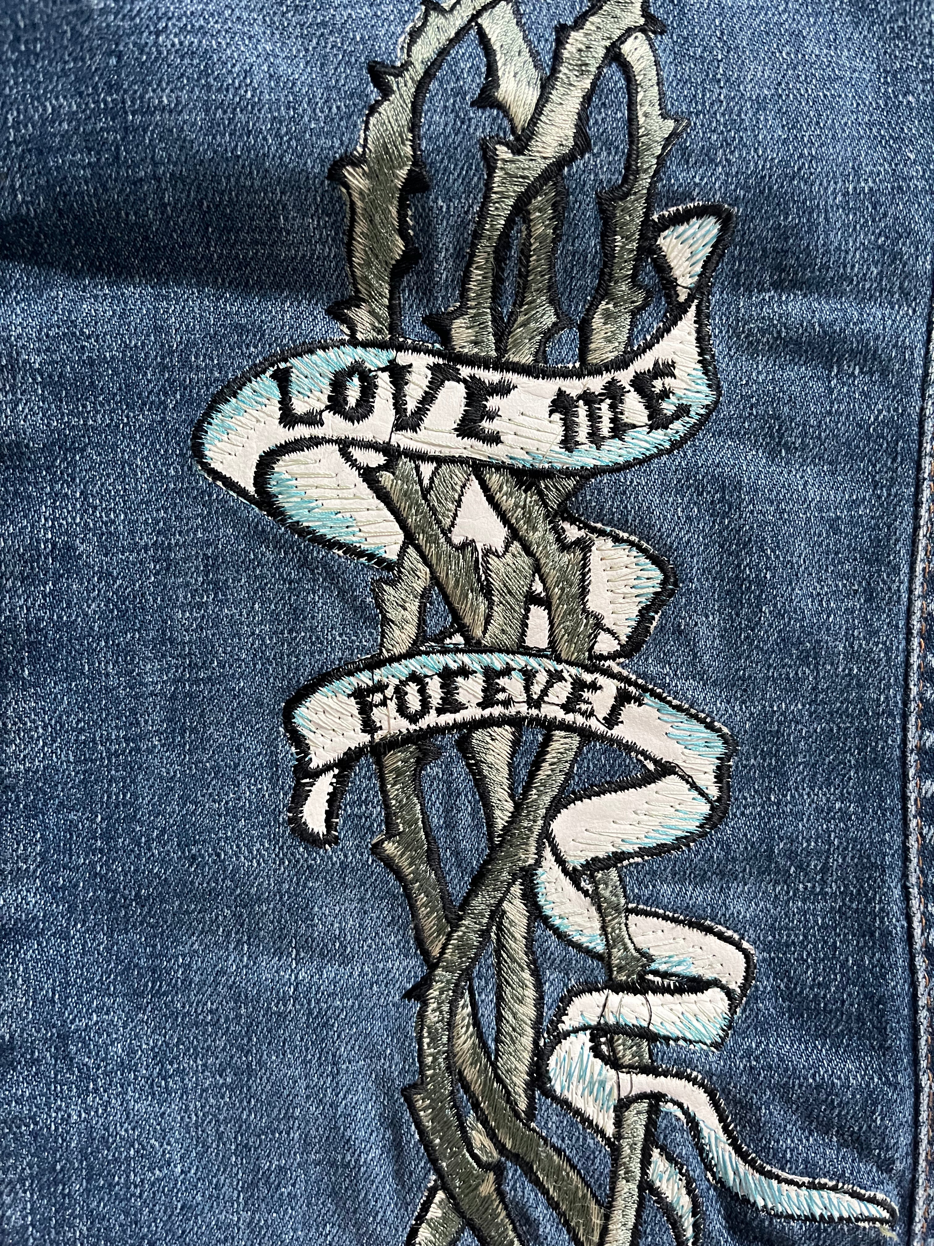 SS2003 ロベルト カヴァリ ワイルド ワールド ジーンズ (XS)