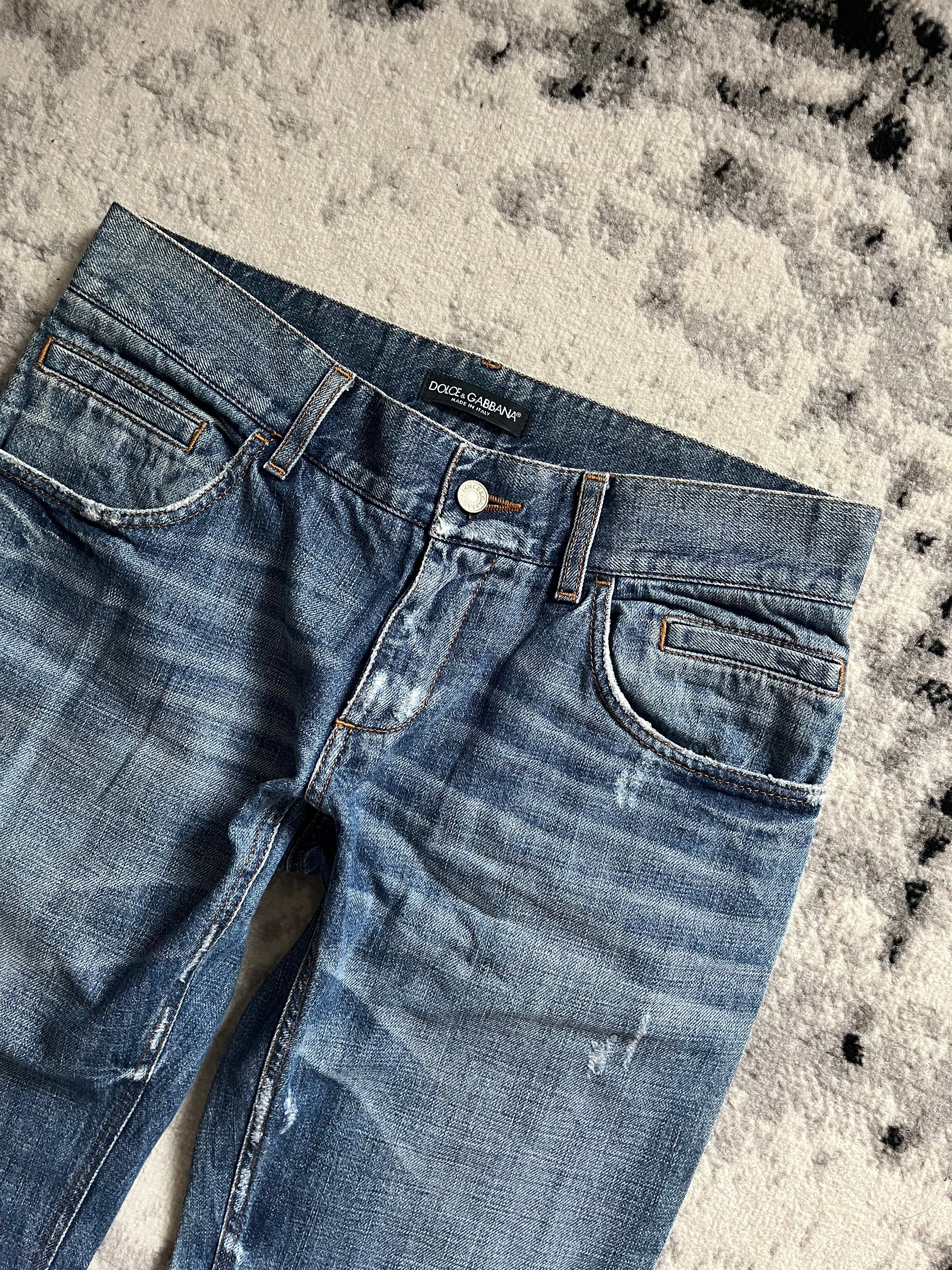 2008AW ドルチェ&amp;ガッバーナ フェードデニム (M/L)