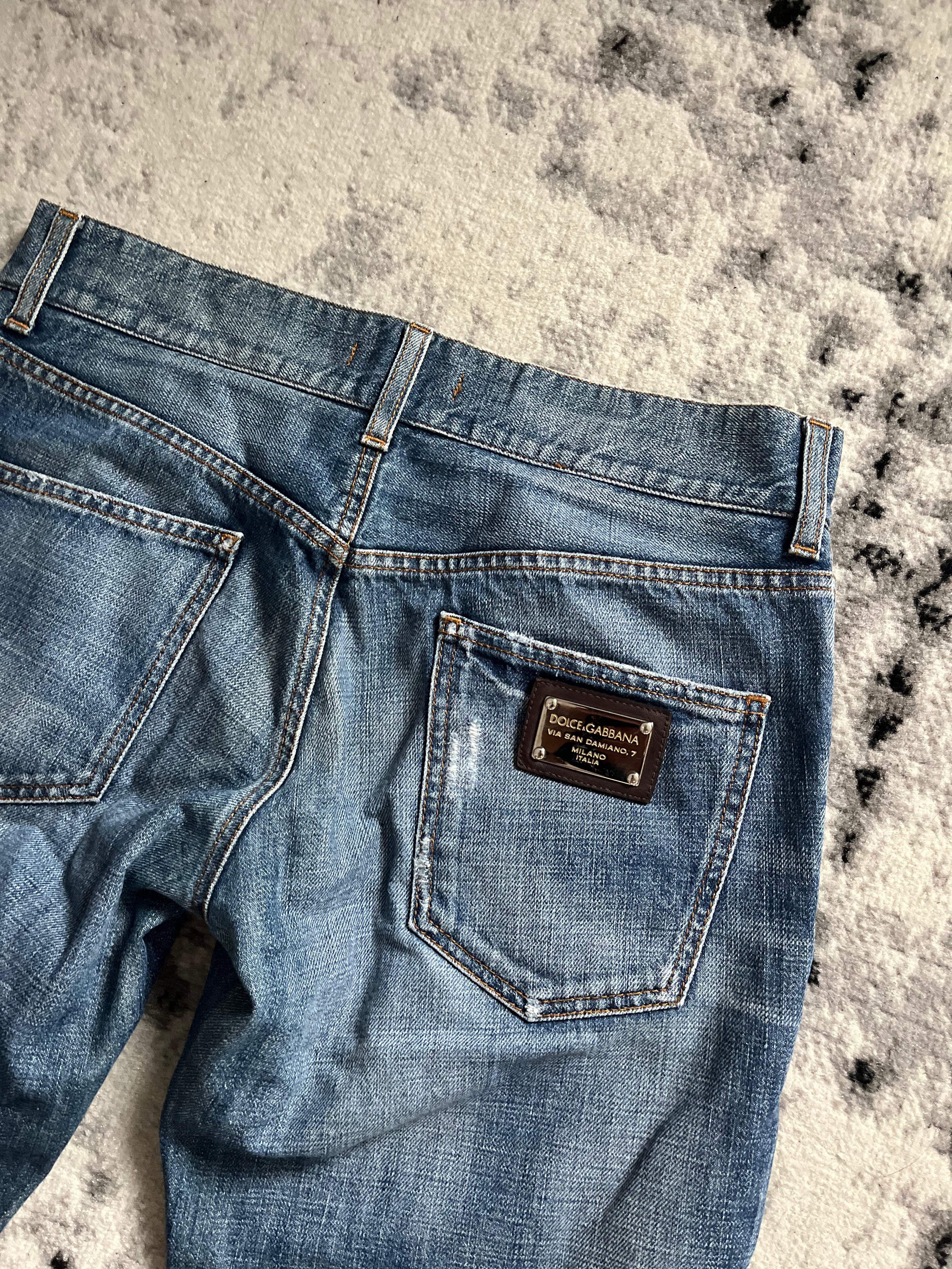 2008AW ドルチェ&amp;ガッバーナ フェードデニム (M/L)