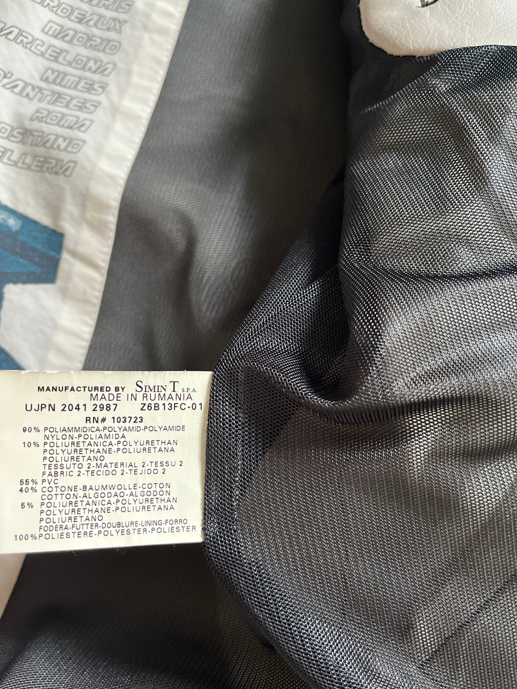 90年代 アルマーニ ヨーロピアン ライド バイカー レザー ジャケット (M)