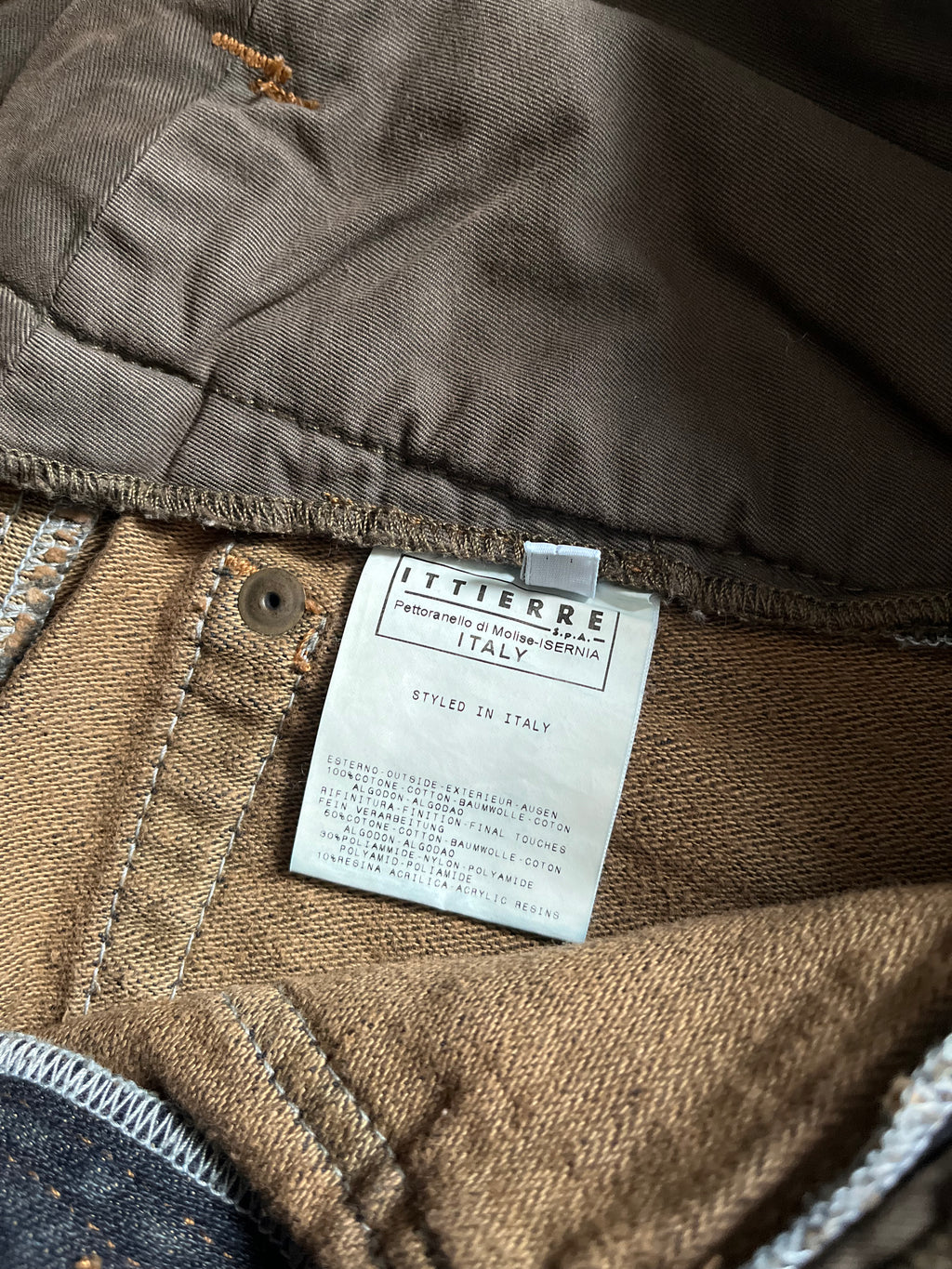 AW2003 Dolce & Gabbana Waisted Masterpiece Faded Denim Cargo (M/L)