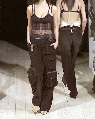 2002AW ドルチェ＆ガッバーナ ロイヤル カーゴ パンツ (M)