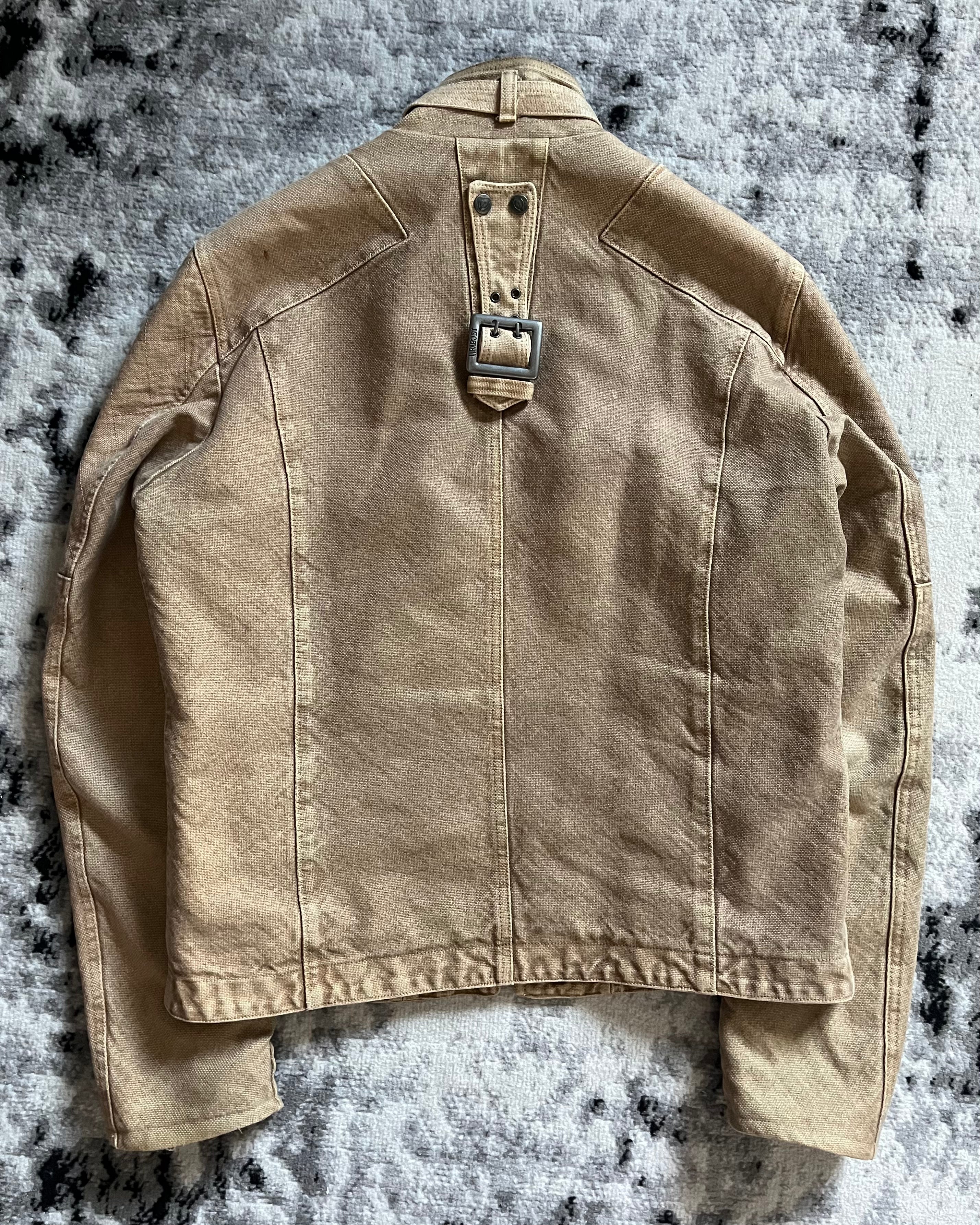 2004年秋冬シーズン カヴァリ アストロバイカーデニムジャケット(M)