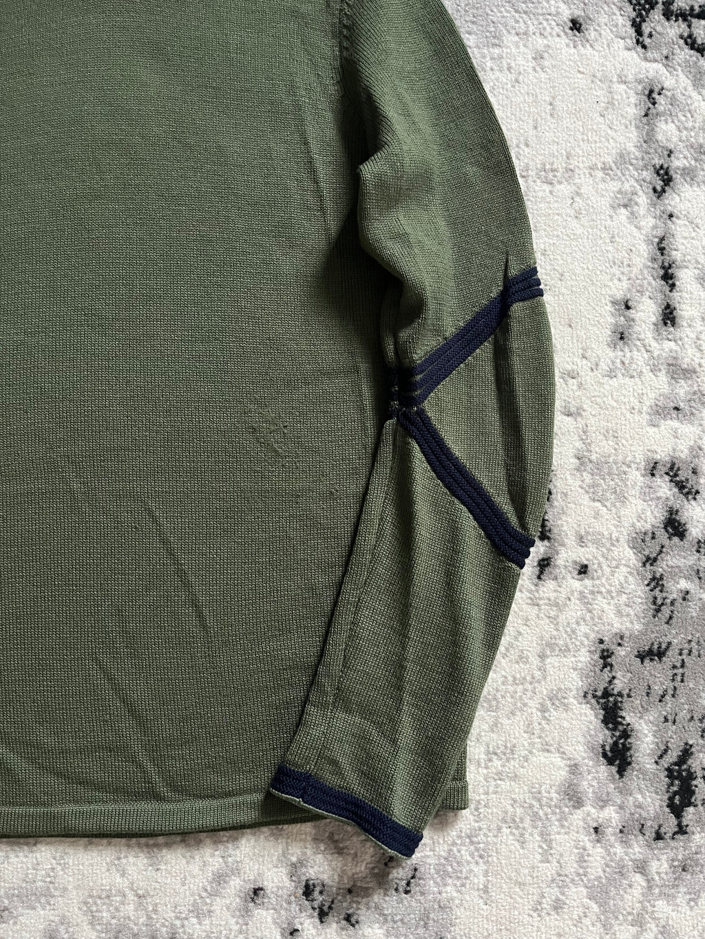 90s Armani Smooth Olive Hoodie (M/L)