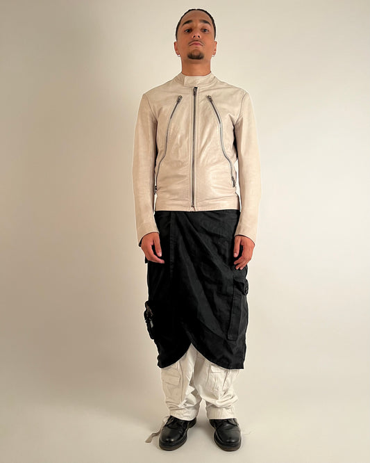 AW2003 Dolce & Gabbana Versatil Black Cargo Skirt (M)