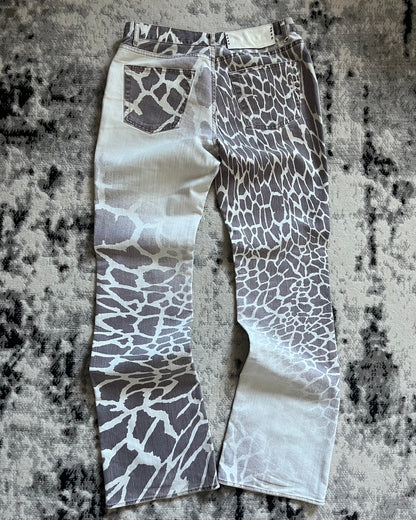 00s Cavalli Safari Destructured Pants (M/L)