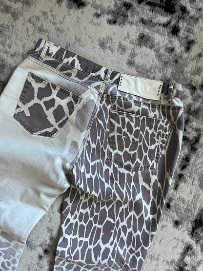 00s Cavalli Safari Destructured Pants (M/L)
