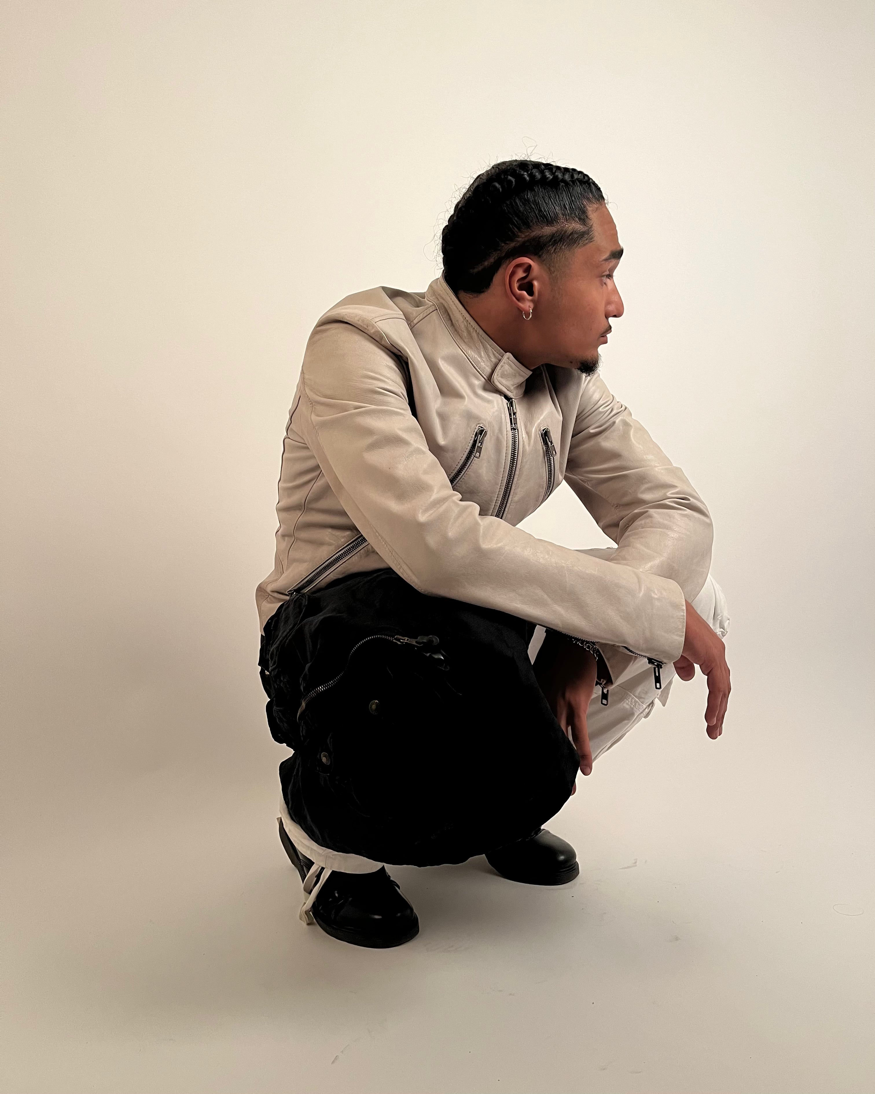 AW2003 Dolce & Gabbana Versatil Black Cargo Skirt