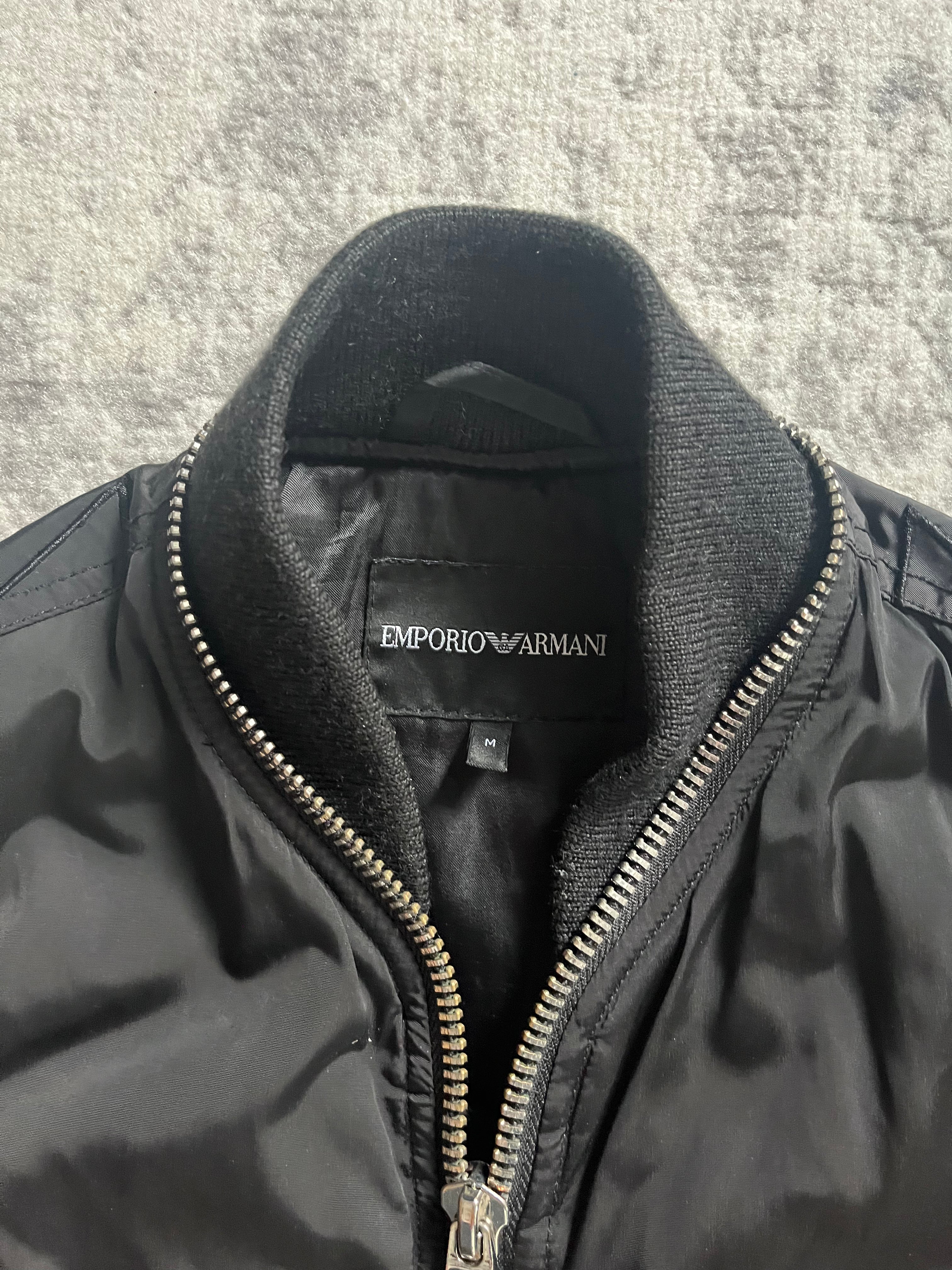 Emporio Armani Black Shadow Full Zip Bomber (M)