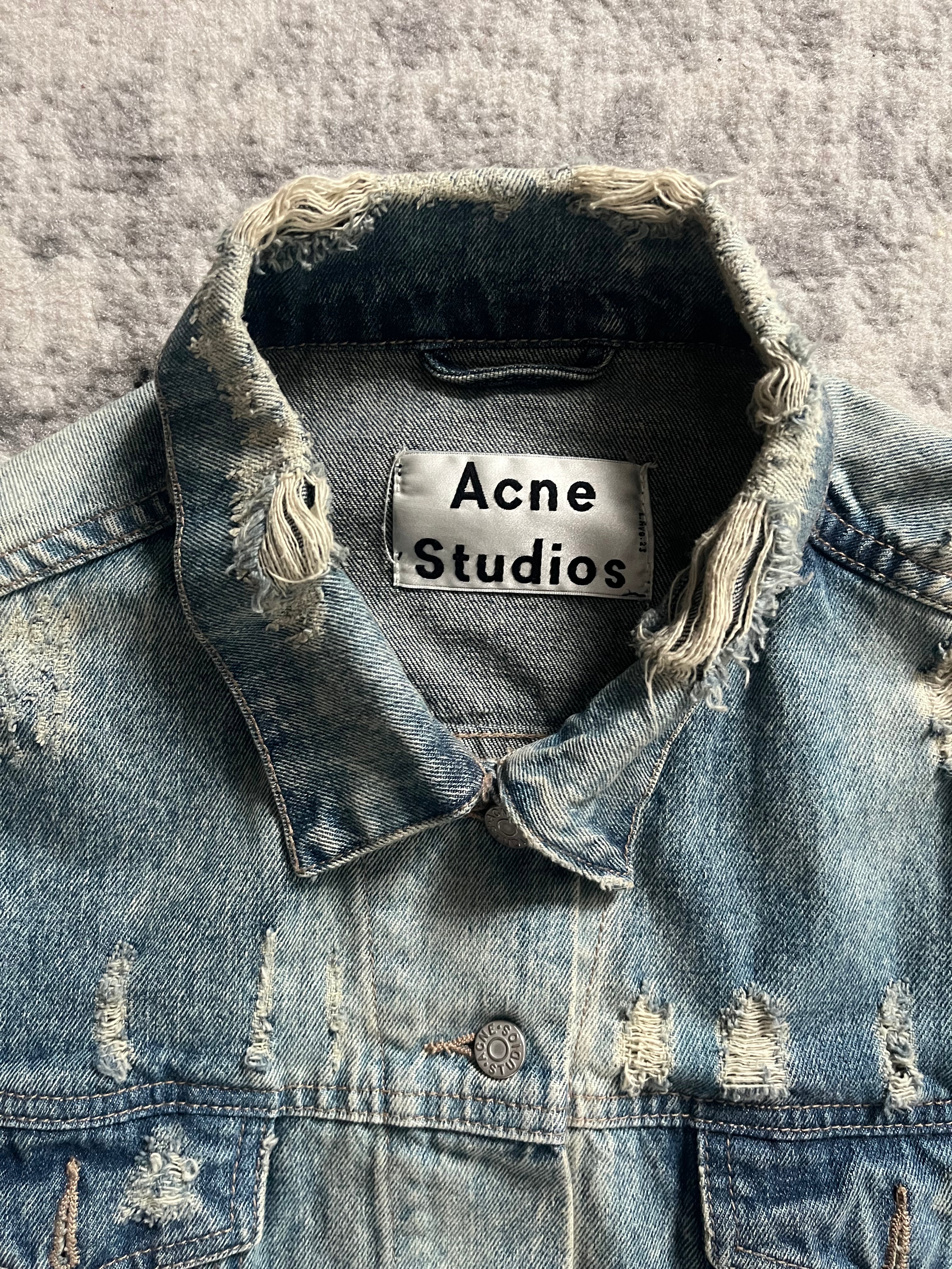 2014 春夏 Acne Studios 仿旧牛仔夹克 (XS)
