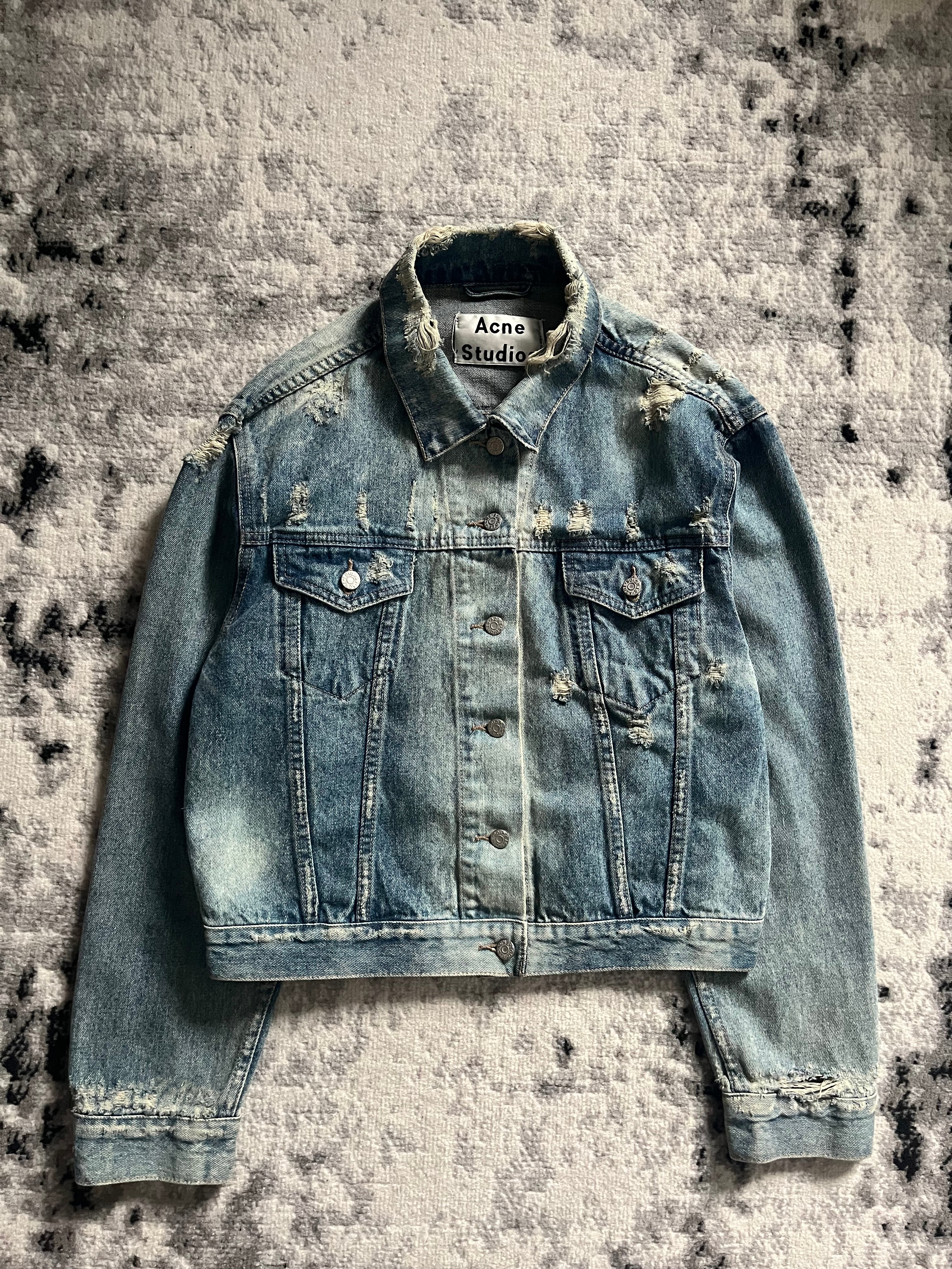 2014 春夏 Acne Studios 仿旧牛仔夹克 (XS)