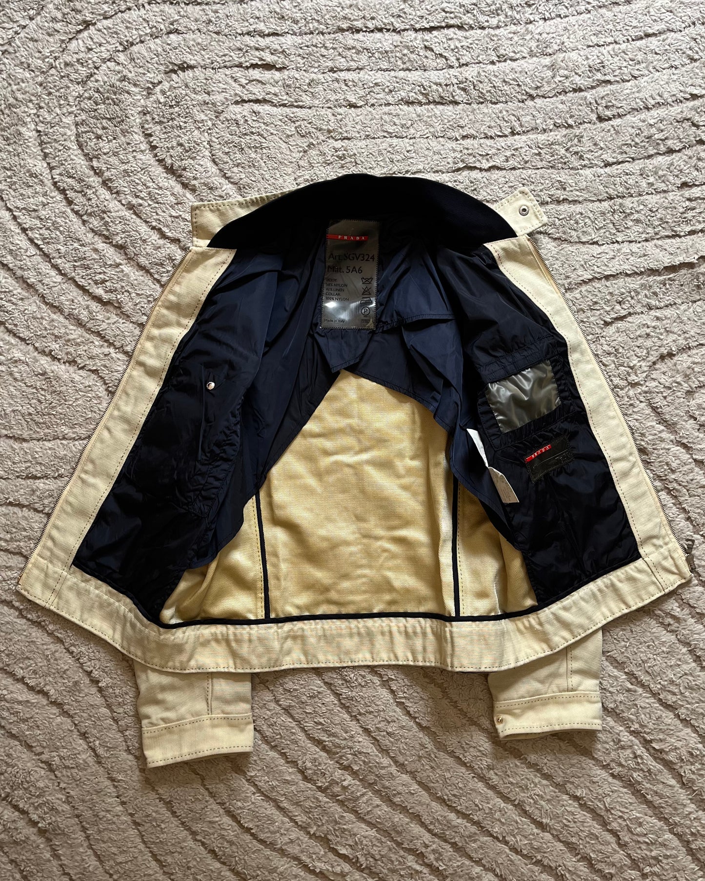 00s Prada Linea Rossa Retro Jacket (M)