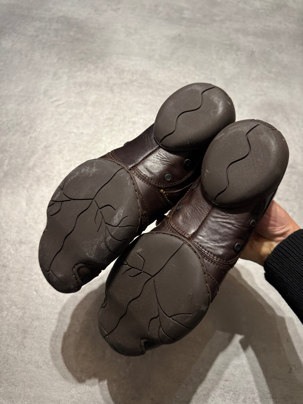 Marithé + François Girbaud Moto Leather Low Sneakers (37)