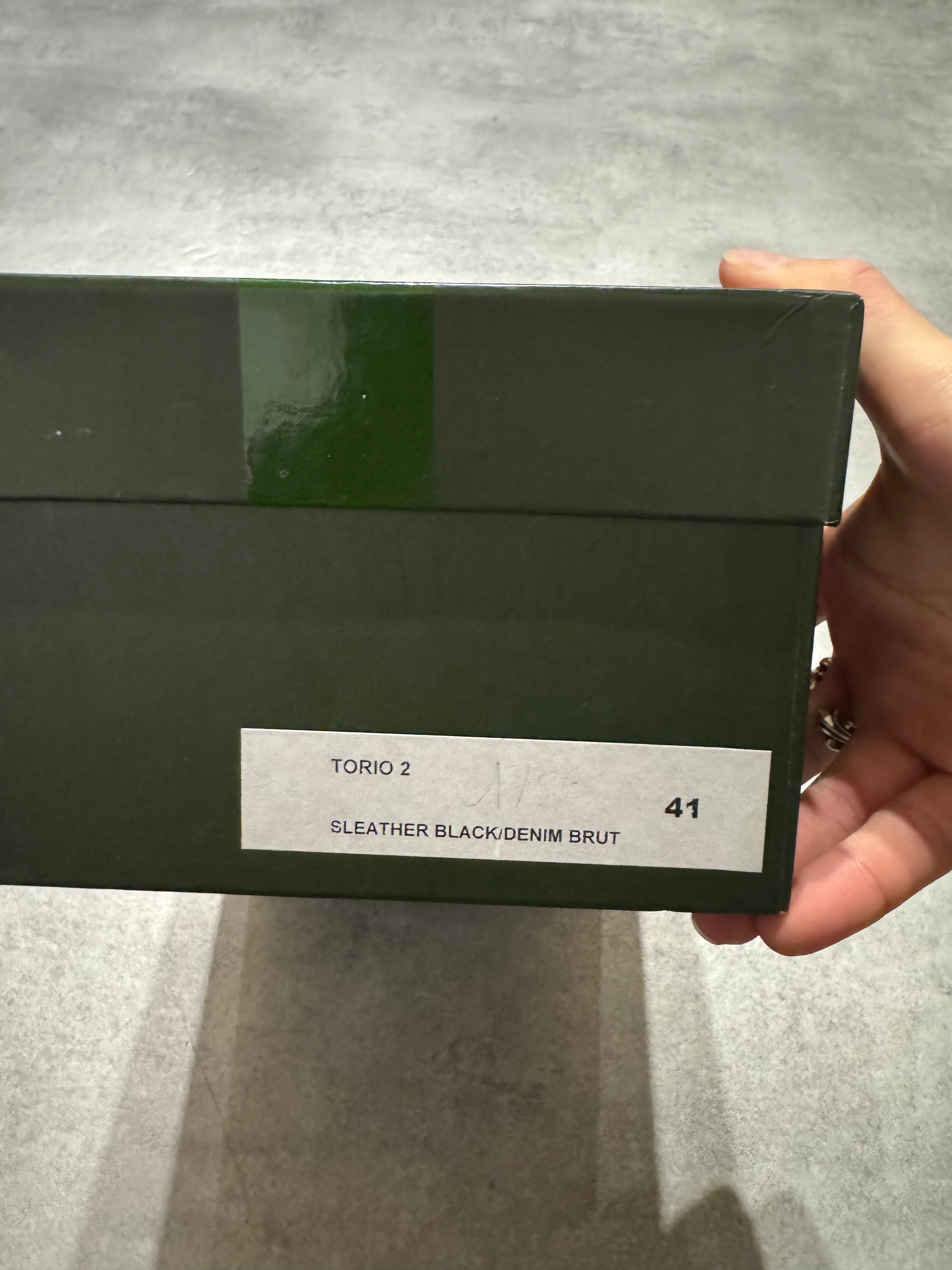 Marithé + François Girbaud Moto Brut Denim Black Leather Low Sneakers (41)