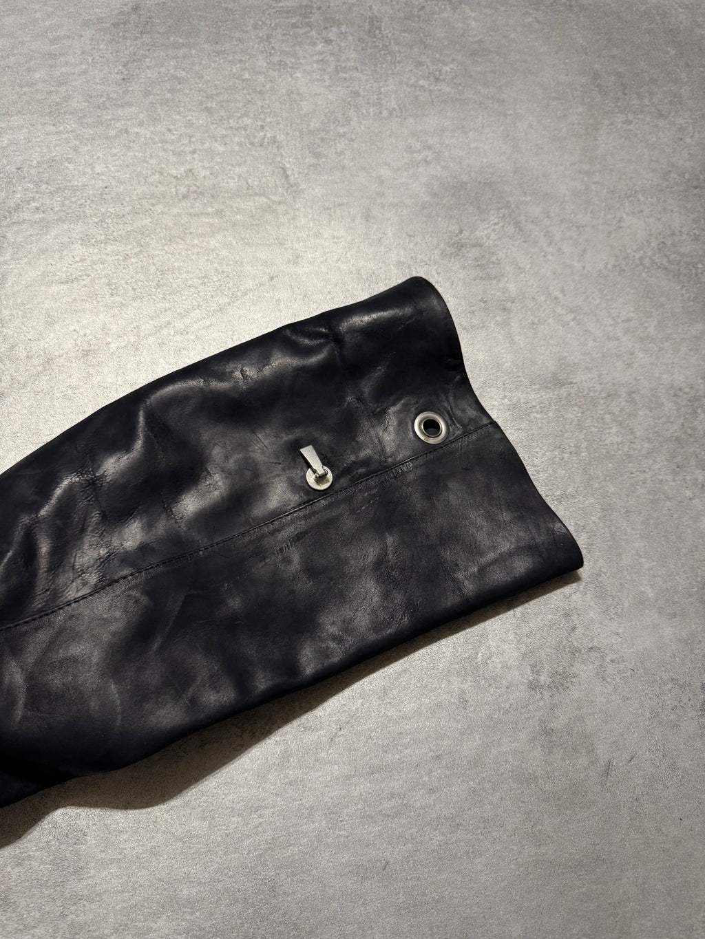 Marithé + François Girbaud Black Heel Leather Boots (39)