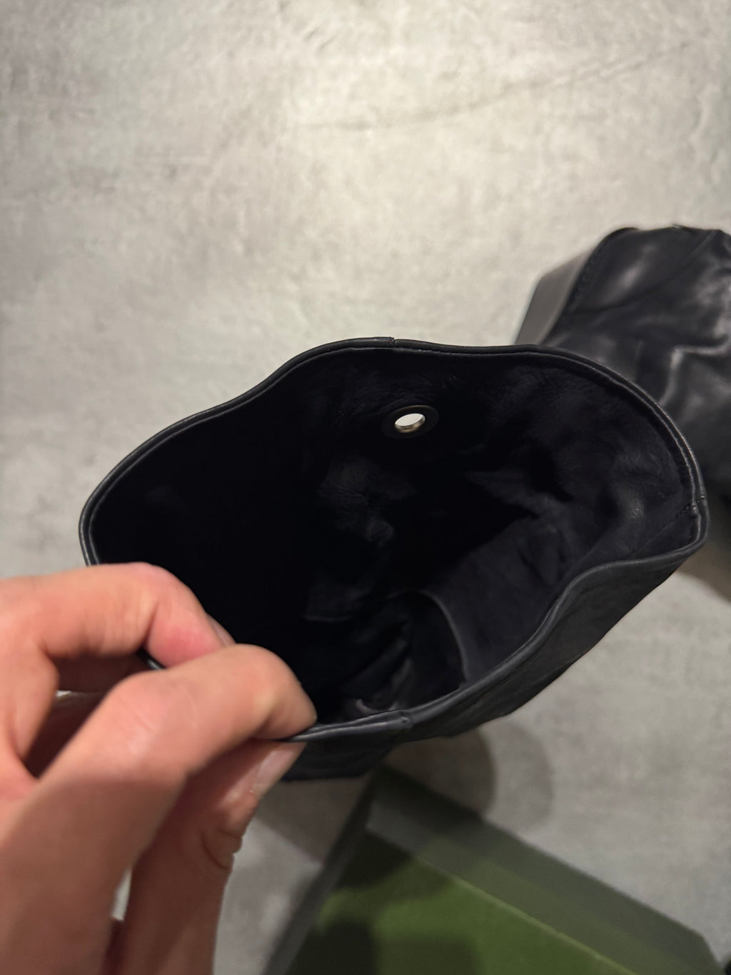 Marithé + François Girbaud Black Heel Leather Boots (39)