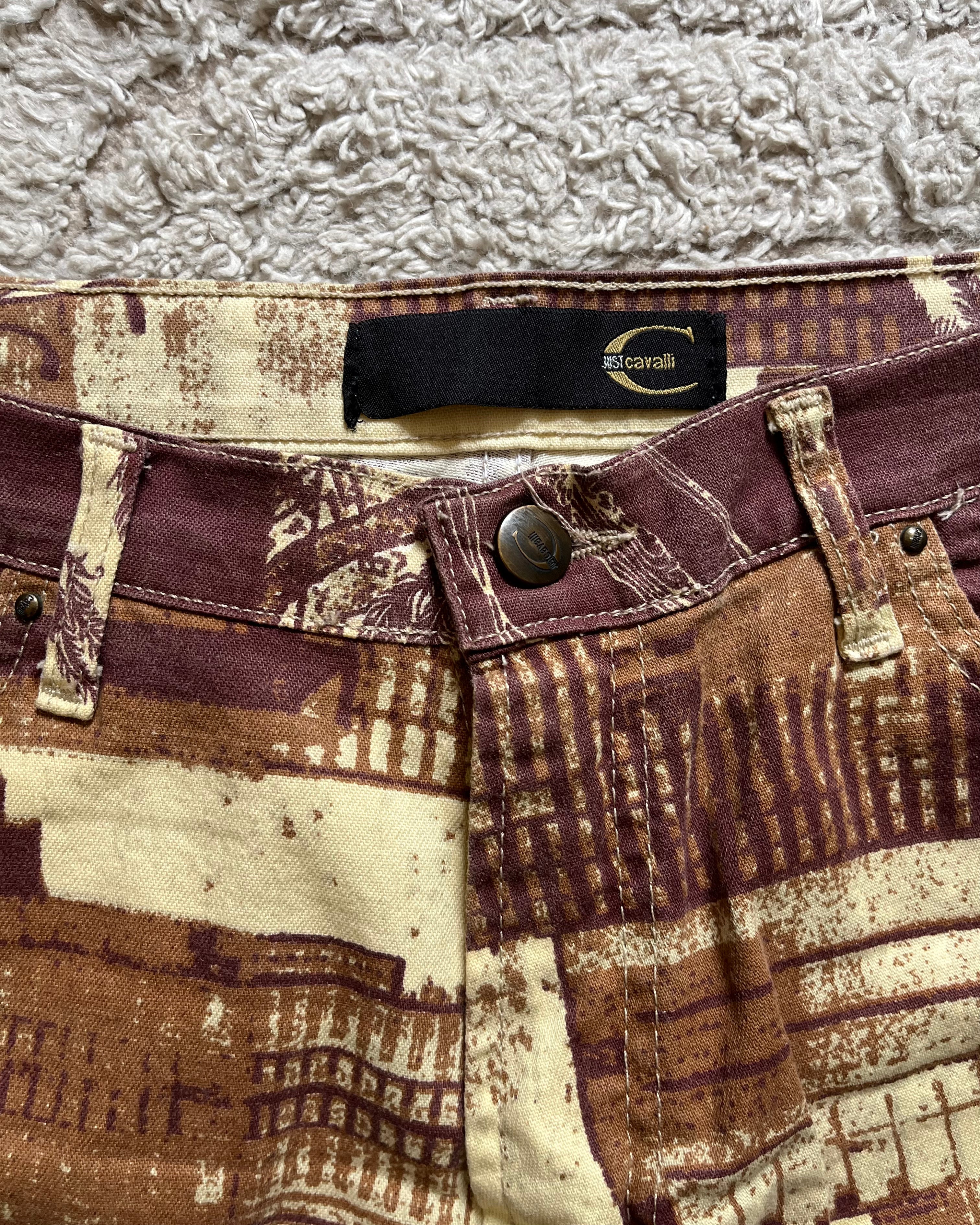 00s Just Cavalli ミラノブルームパンツ(M/L) 