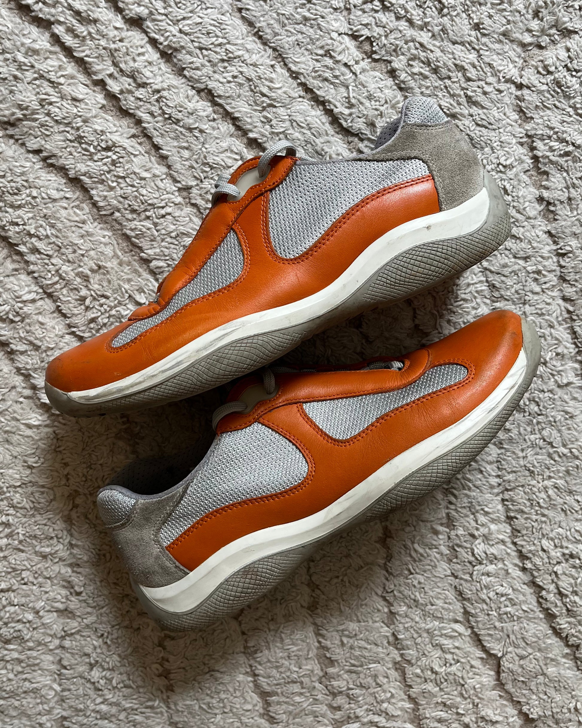 Prada 2025 shoes orange