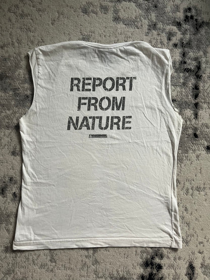90s Dolce & Gabbana Punk "Report From Nature" Tank Top (XS/S)