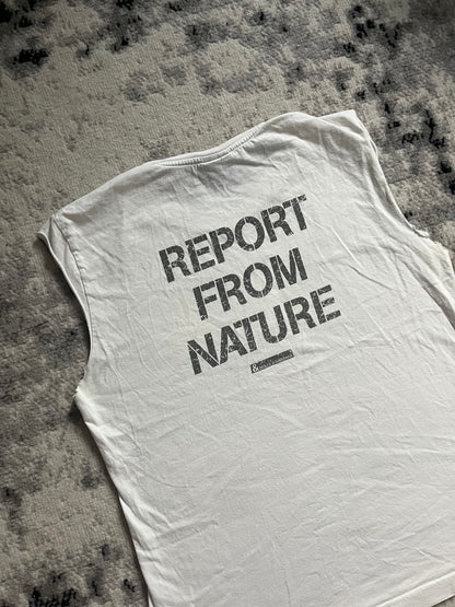 90s Dolce & Gabbana Punk "Report From Nature" Tank Top (XS/S)