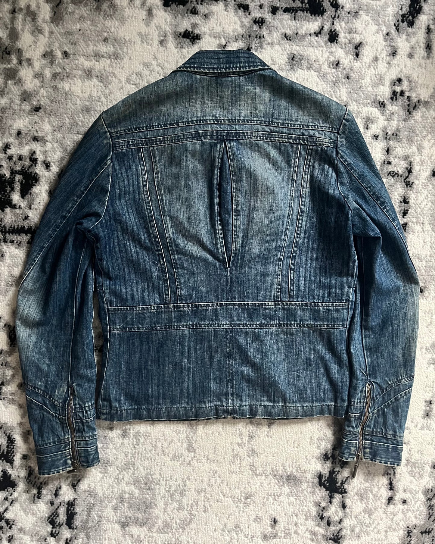 SS2005 Cavalli Propaganda Denim Jacket (M)