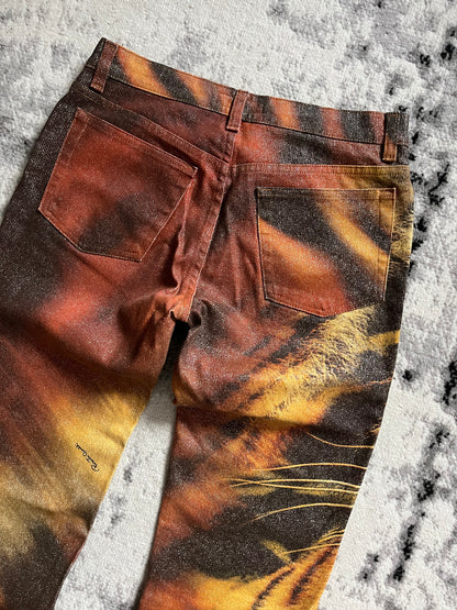 FW2000 Roberto Cavalli Savage Tiger Pants (S)