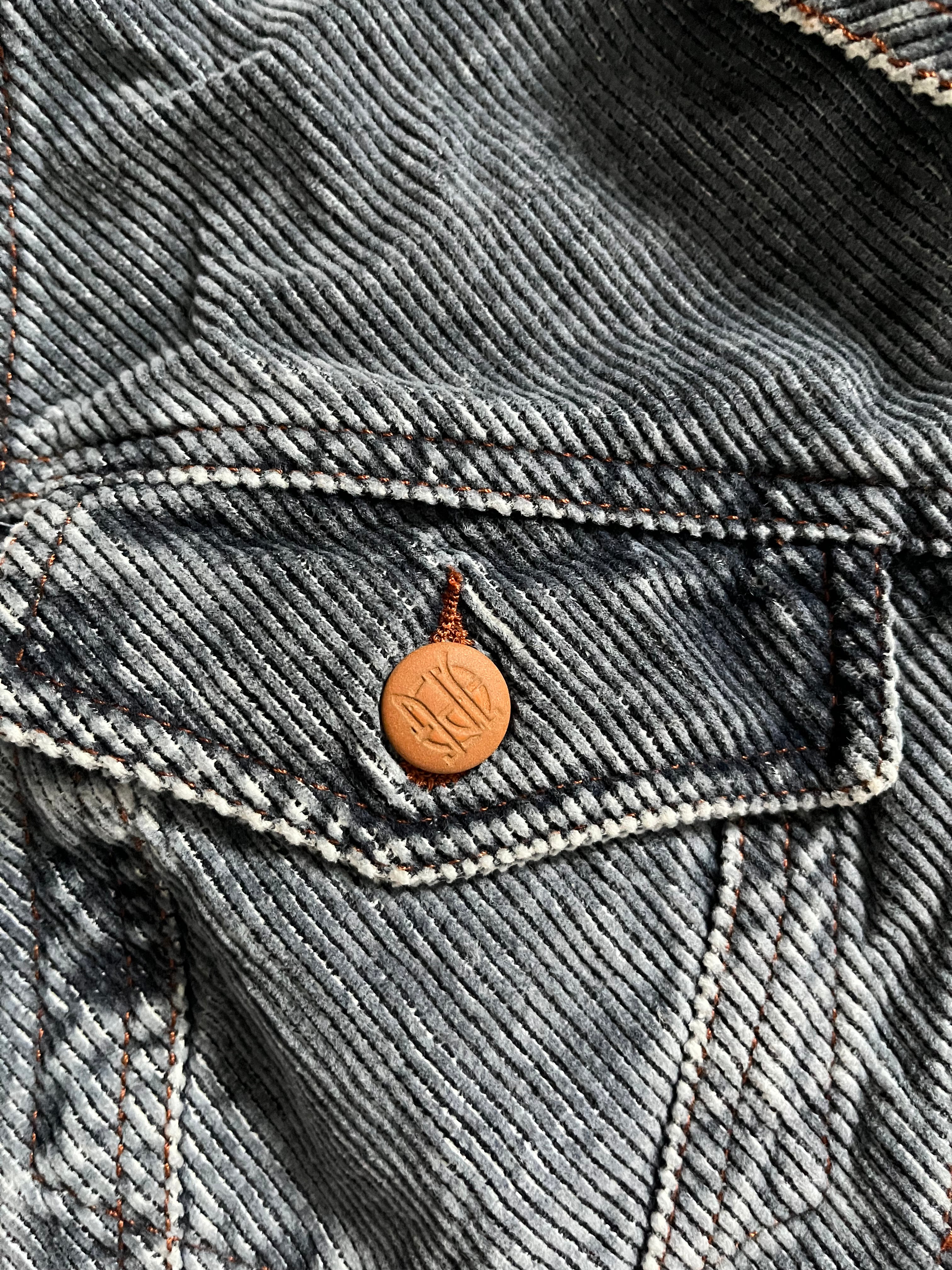 Jean Paul Gaultier Velvet Grey Industry Jacket