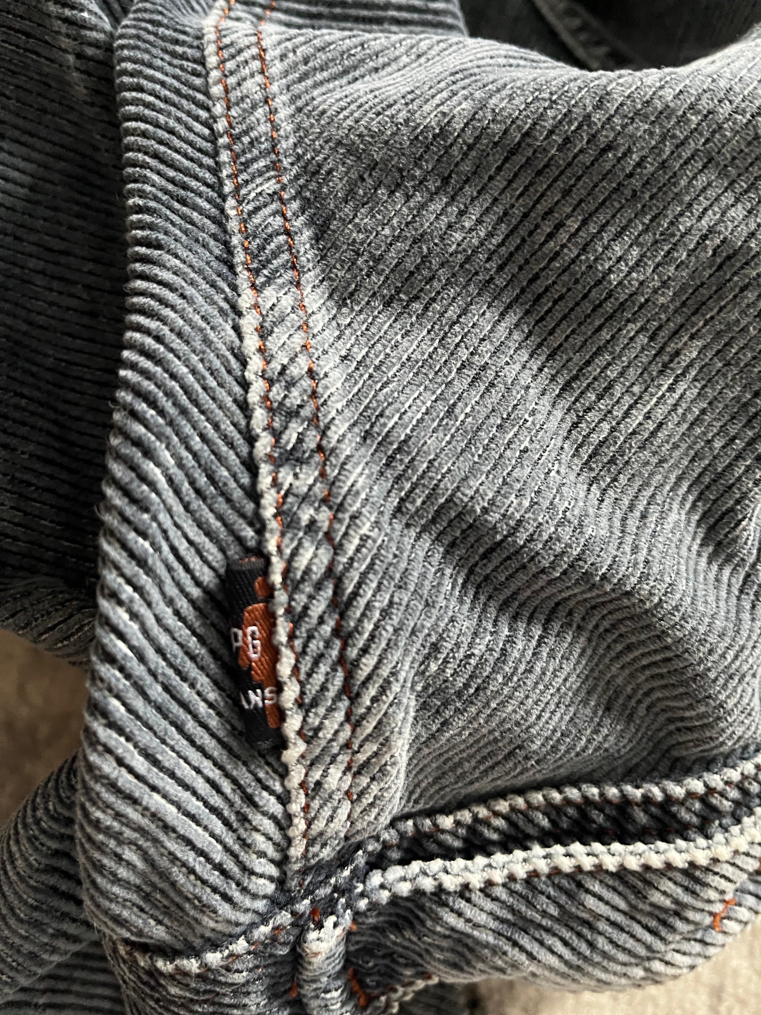 Jean Paul Gaultier Velvet Grey Industry Jacket