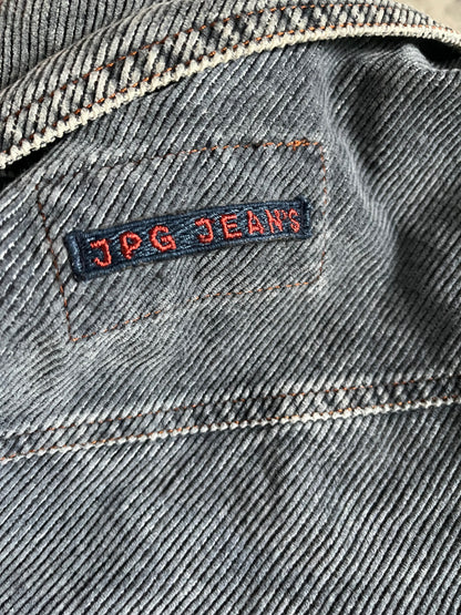 Jean Paul Gaultier Velvet Grey Industry Jacket (XS)