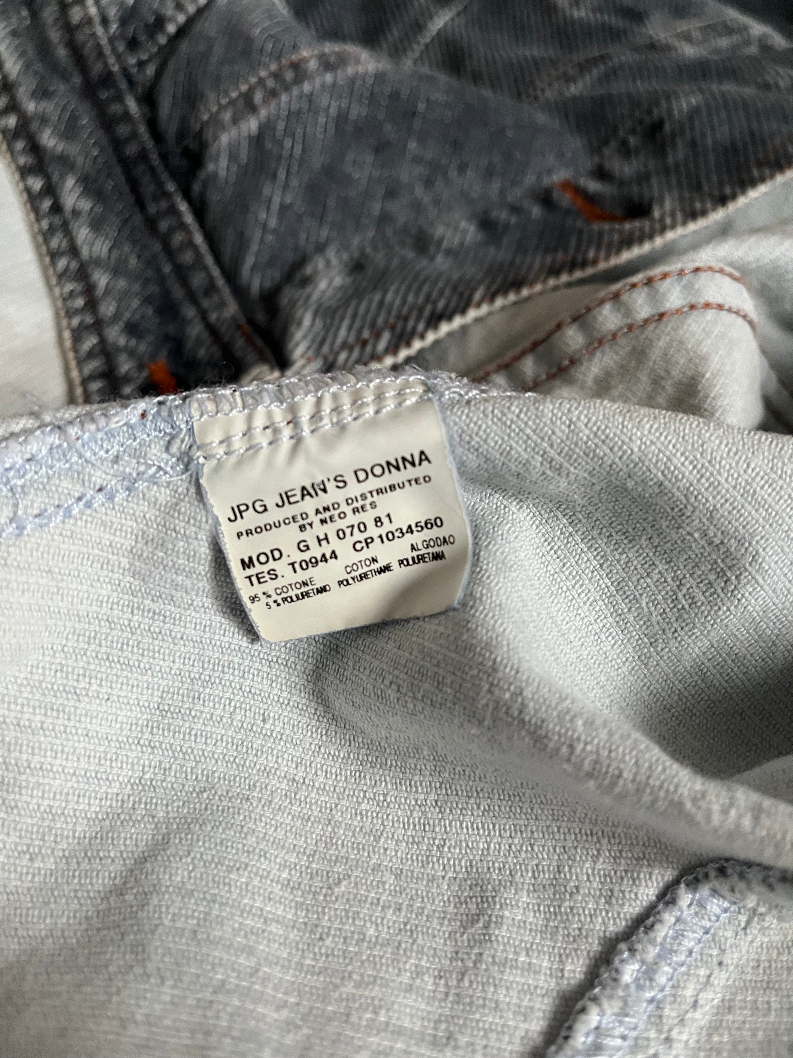 Jean Paul Gaultier Velvet Grey Industry Jacket