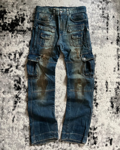 SS2008 Dolce &amp; Gabbana 14 袋工装牛仔裤 (M)
