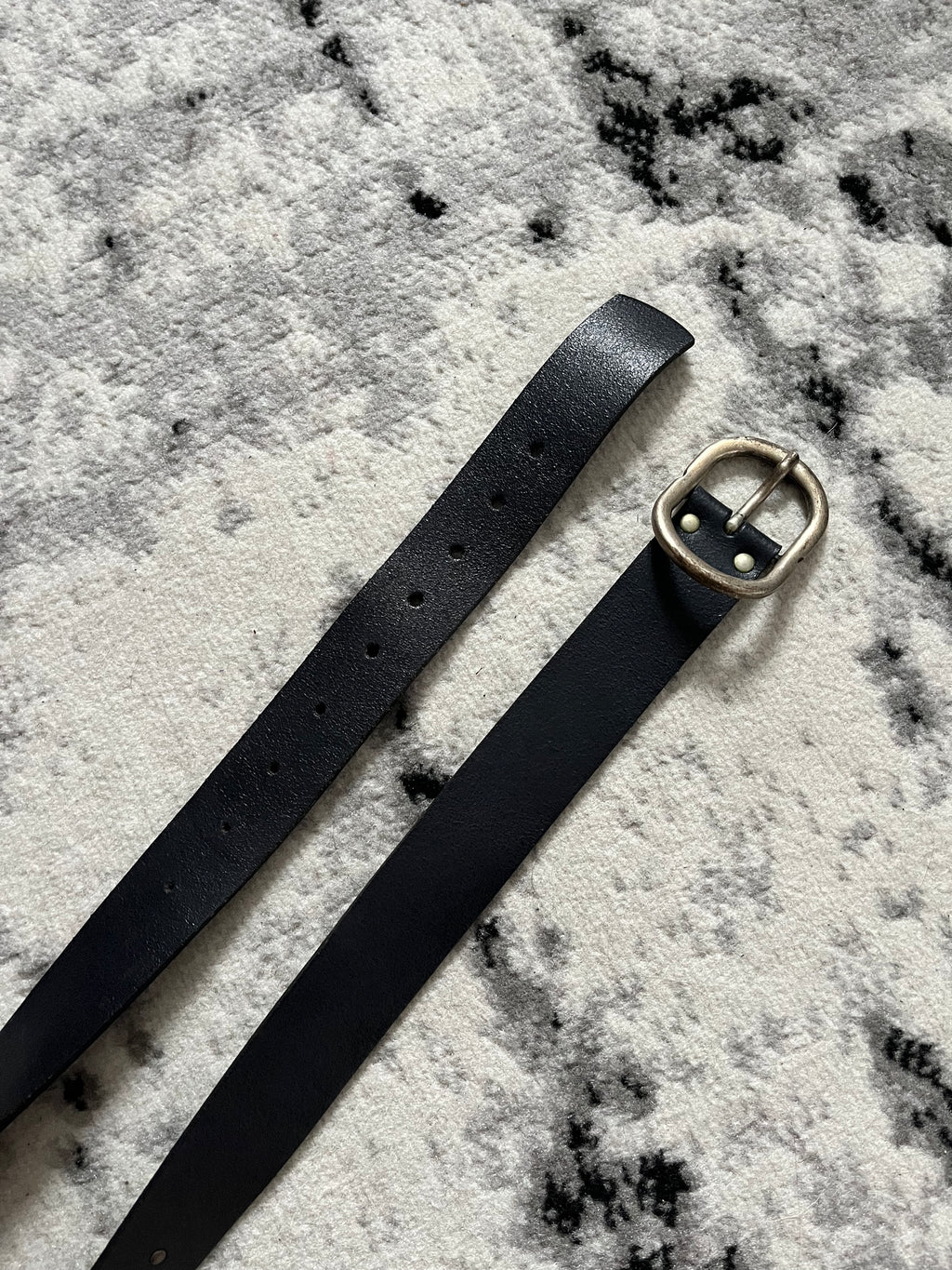 2000 Marithé + François Girbaud Leather Belt