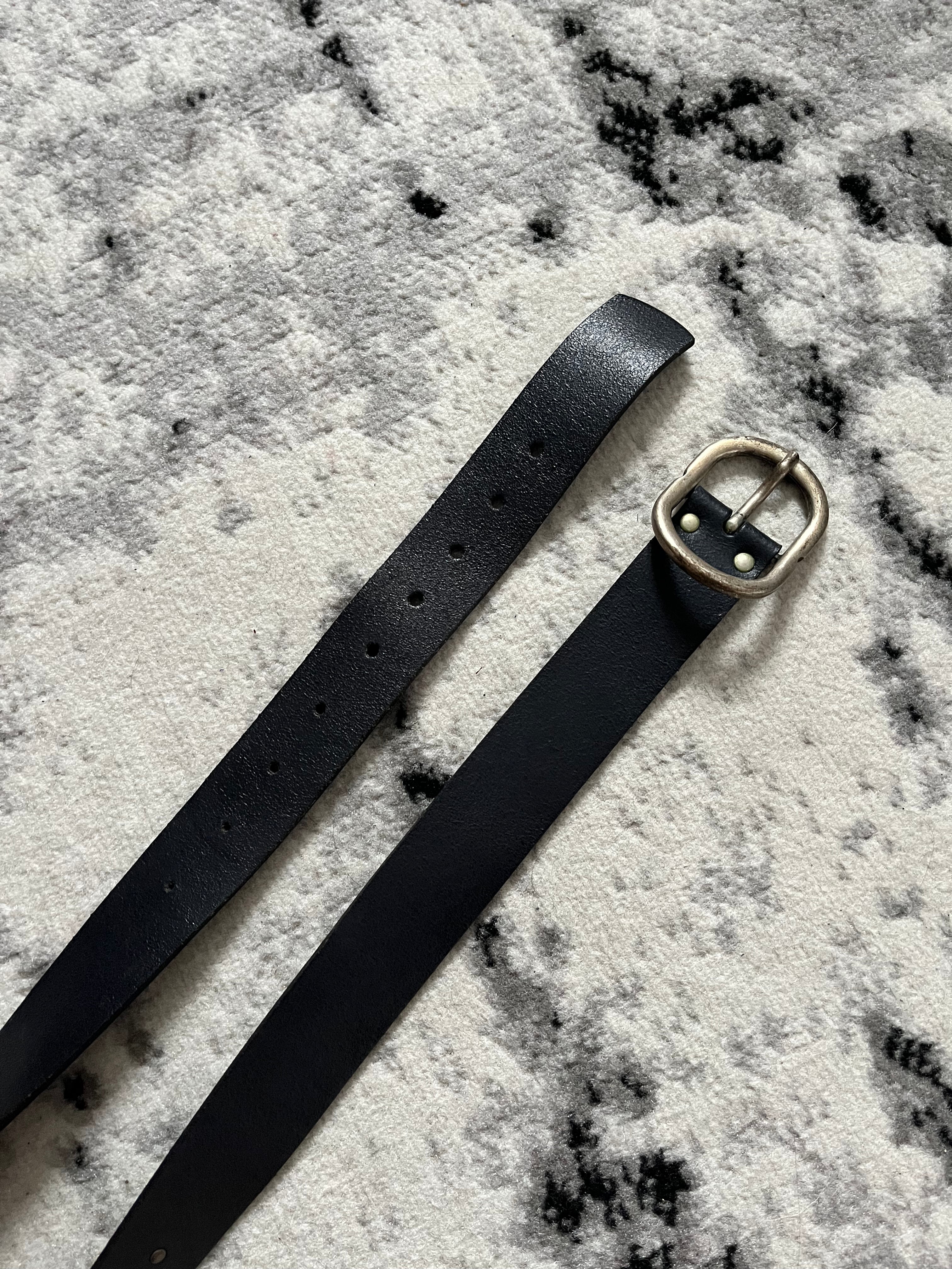 2000 Marithé + François Girbaud Leather Belt