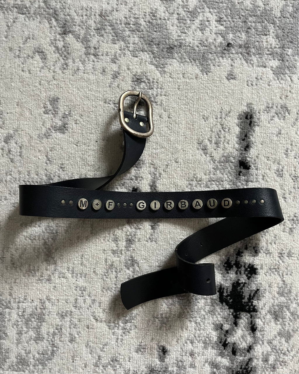 2000 Marithé + François Girbaud Leather Belt