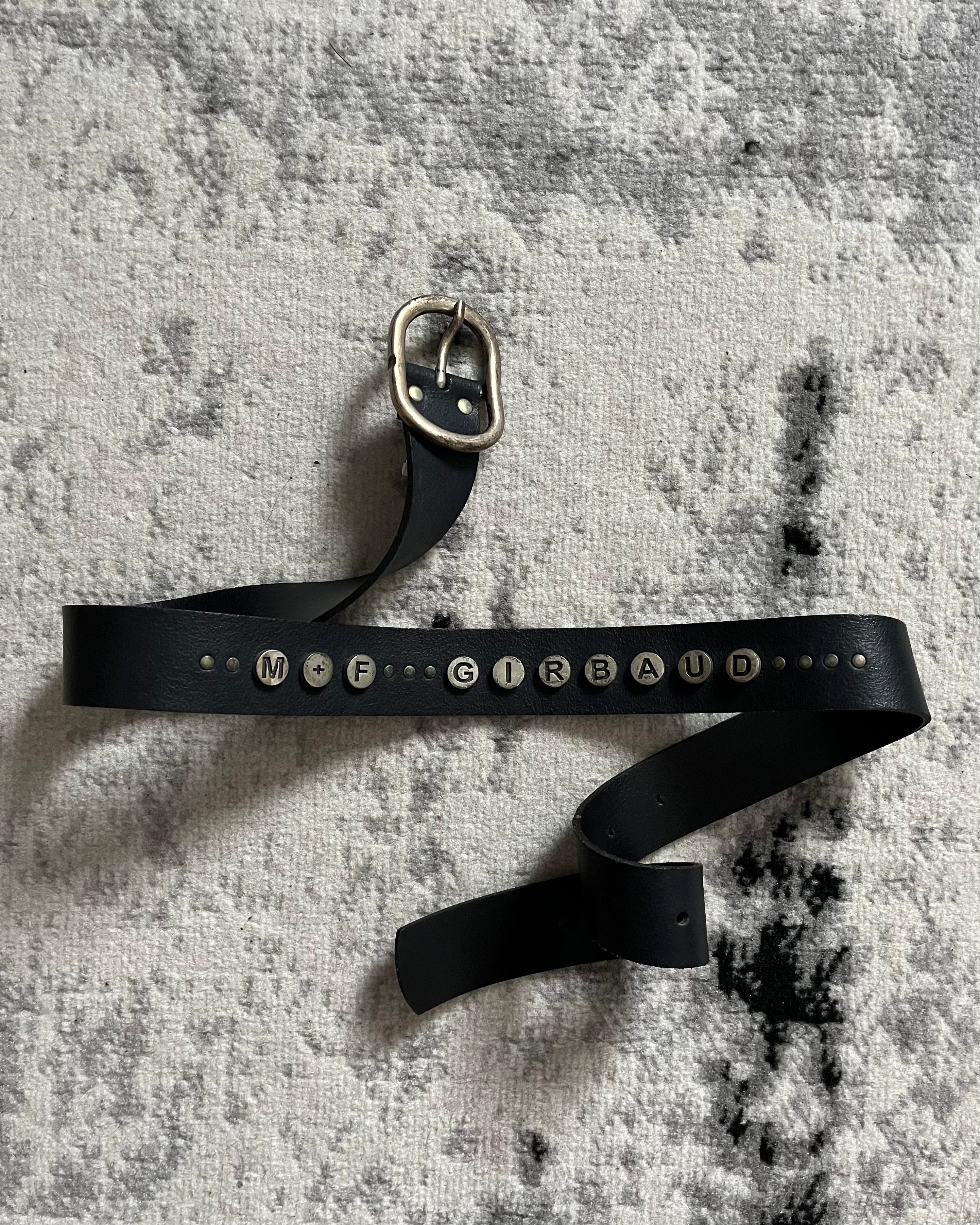 2000 Marithé + François Girbaud Leather Belt