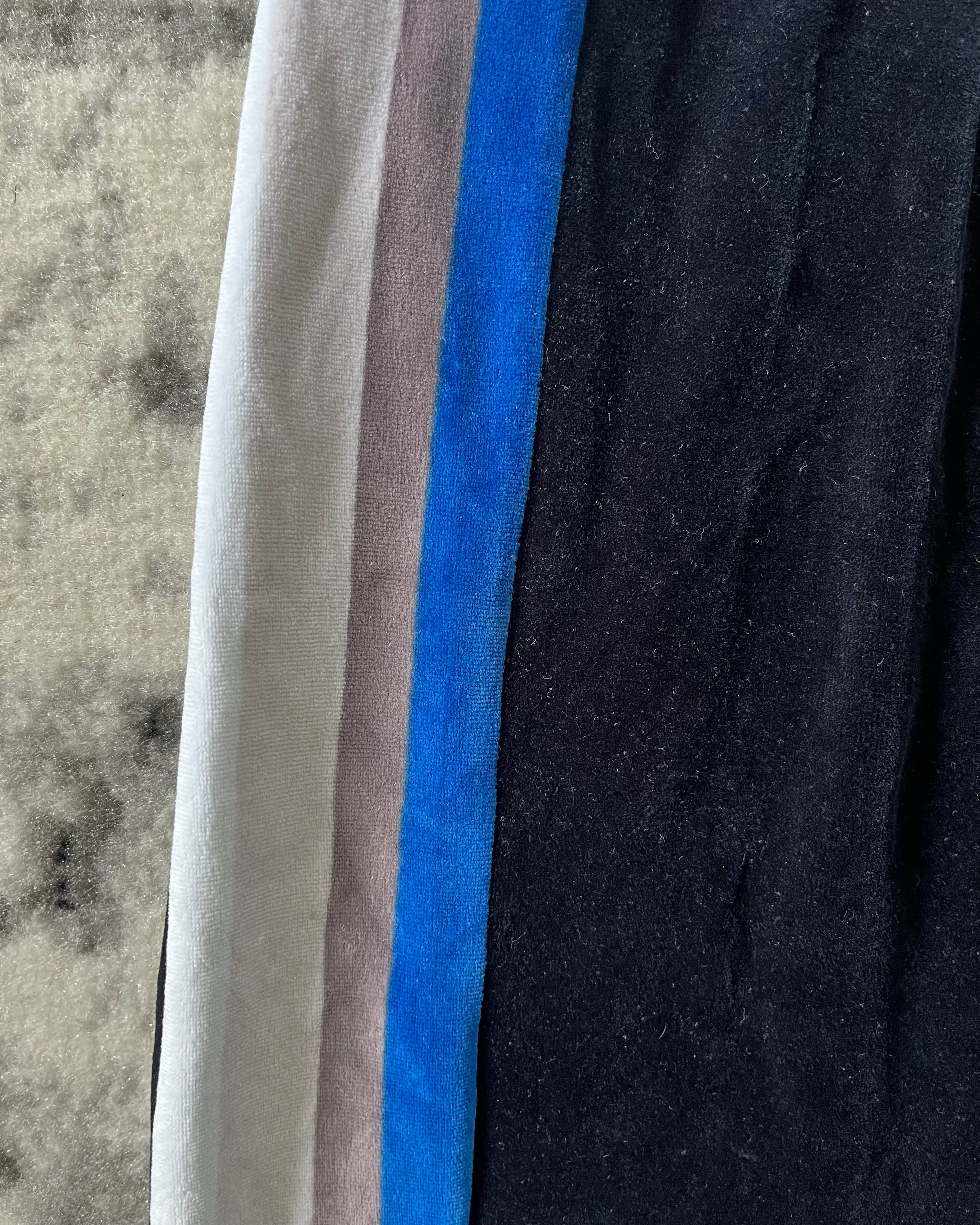 00年代 ドルチェ&amp;ガッバーナのオーシャンリラックスベルベットパンツ(M)