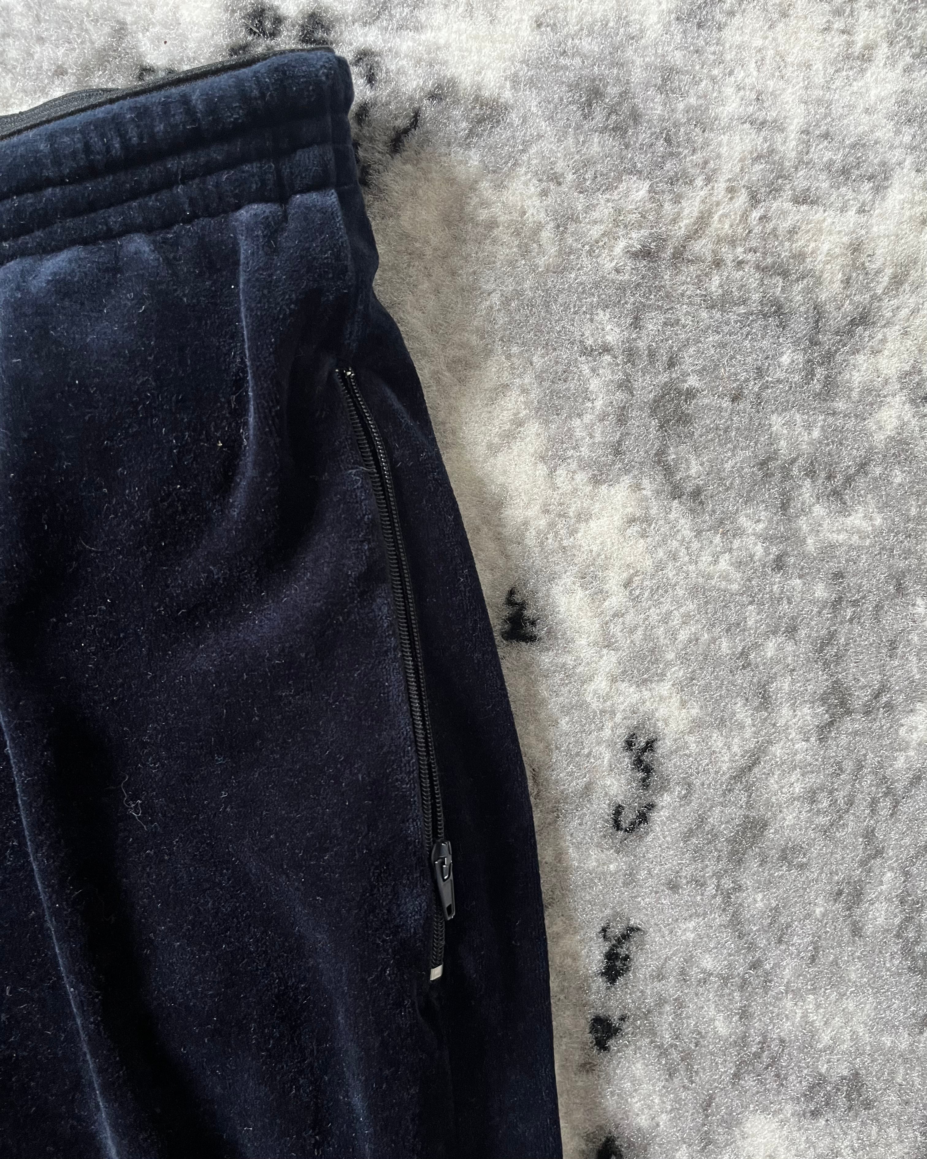 00年代 ドルチェ&amp;ガッバーナのオーシャンリラックスベルベットパンツ(M)