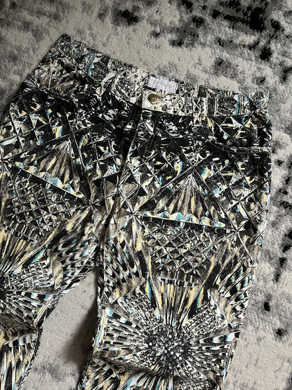 Roberto Cavalli Logical Diamond Dynasty Pants (M/L)