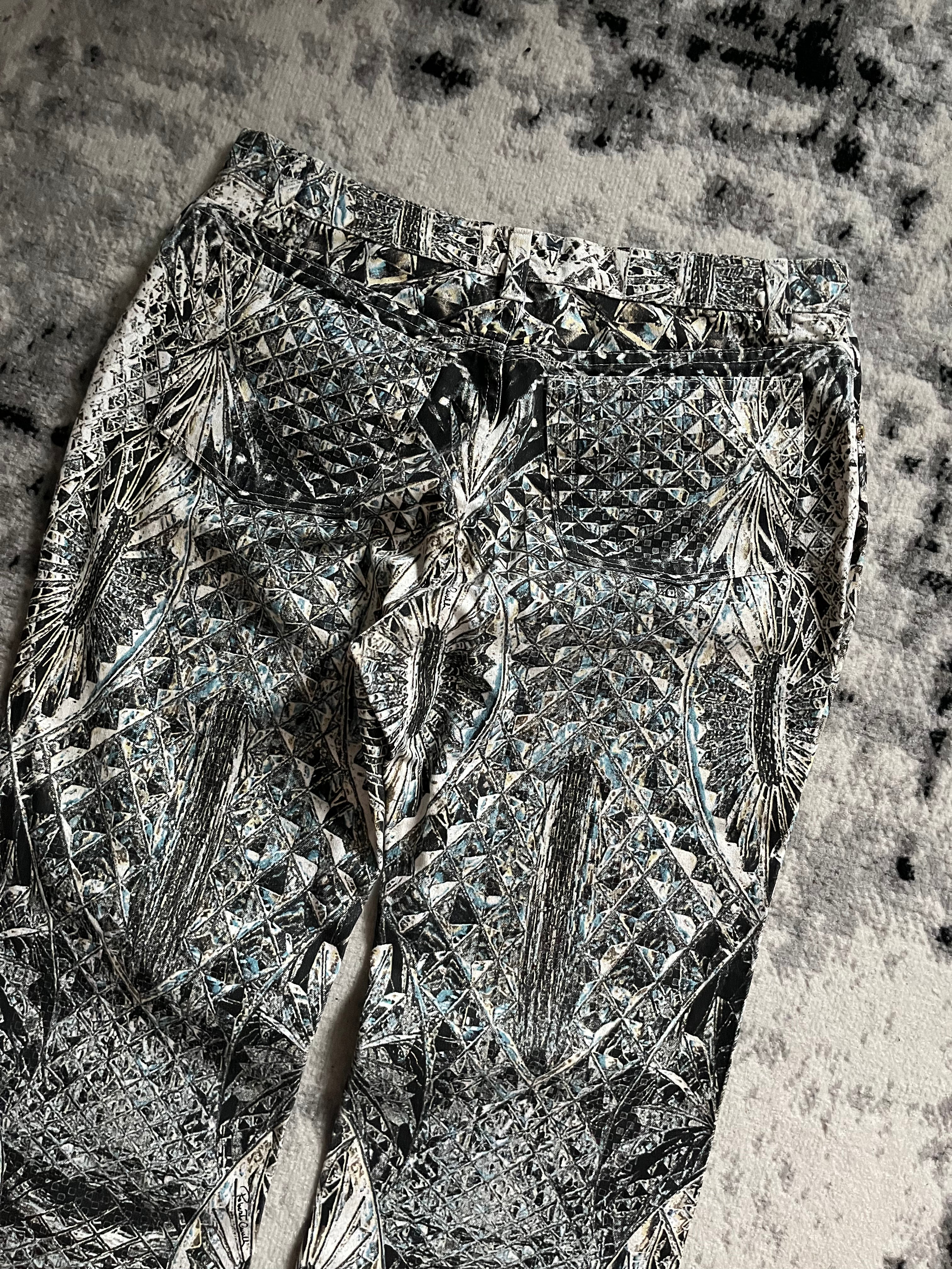 Roberto Cavalli Logical Diamond Dynasty Pants (M/L)