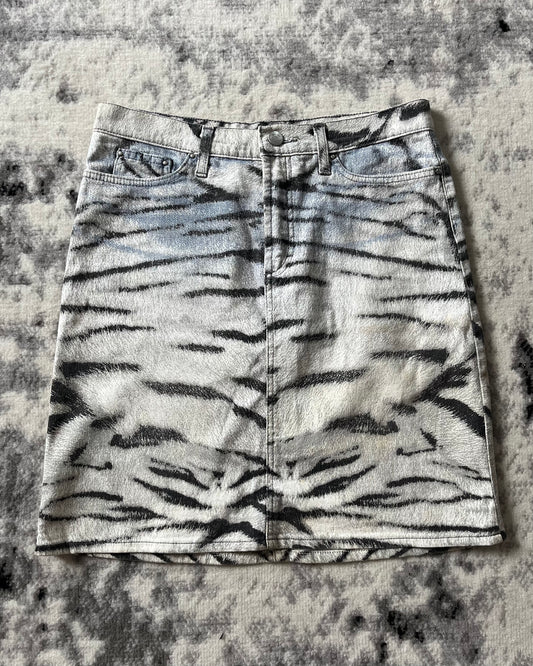 00s Just Cavalli Zebra Savage Skirt (S)