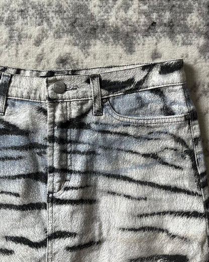 00s Just Cavalli Zebra Savage Skirt (S)