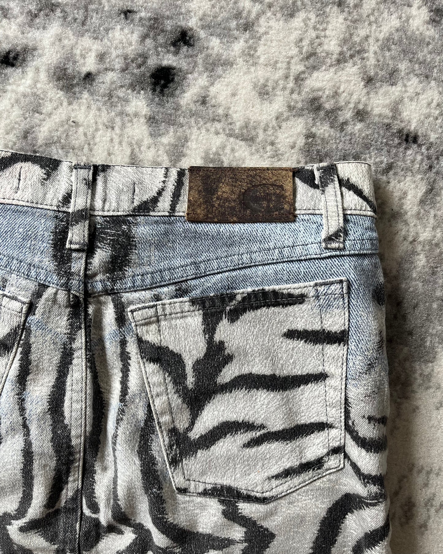 00s Just Cavalli Zebra Savage Skirt (S)