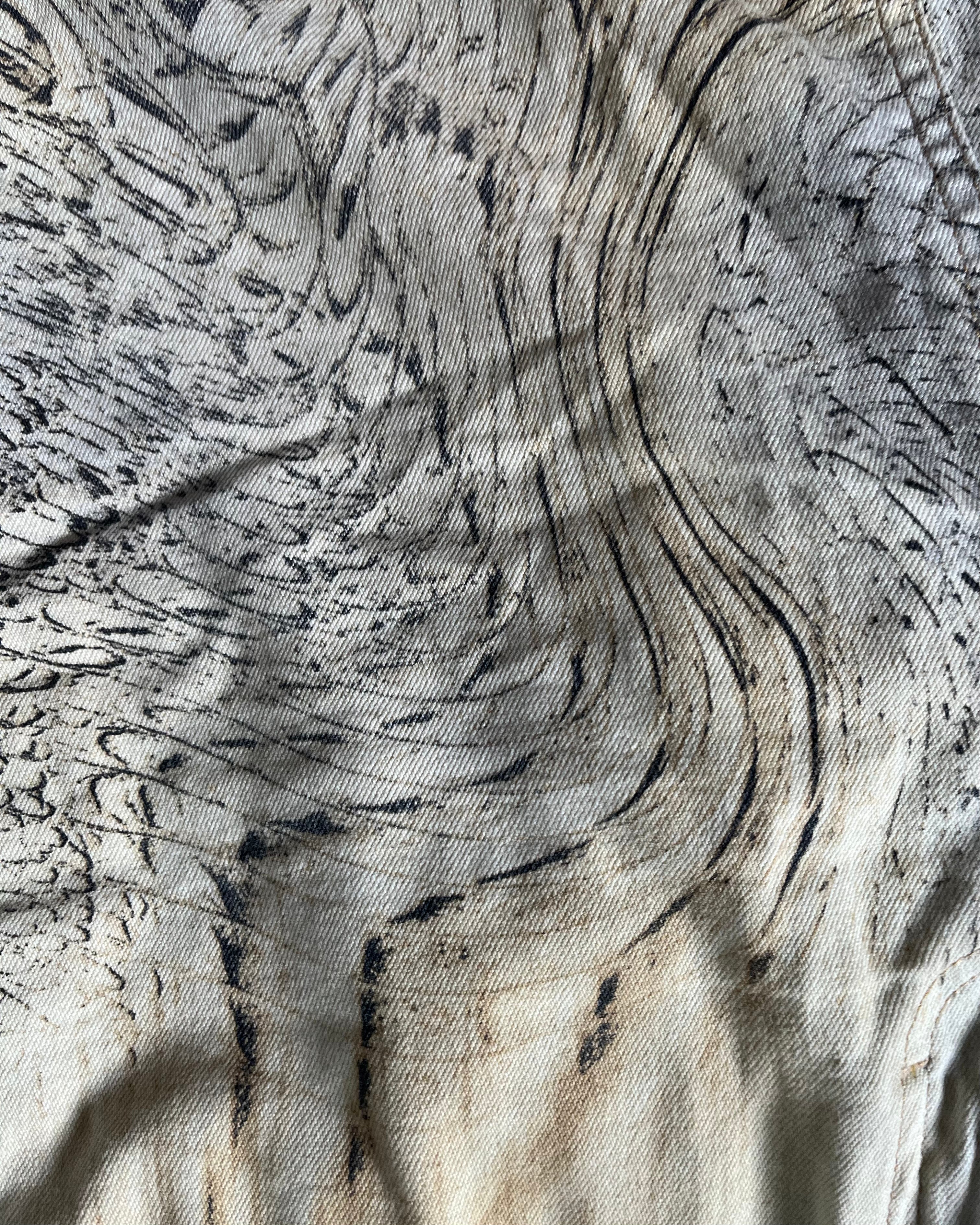 00s Just Cavalli ベージュラストスカート(S)