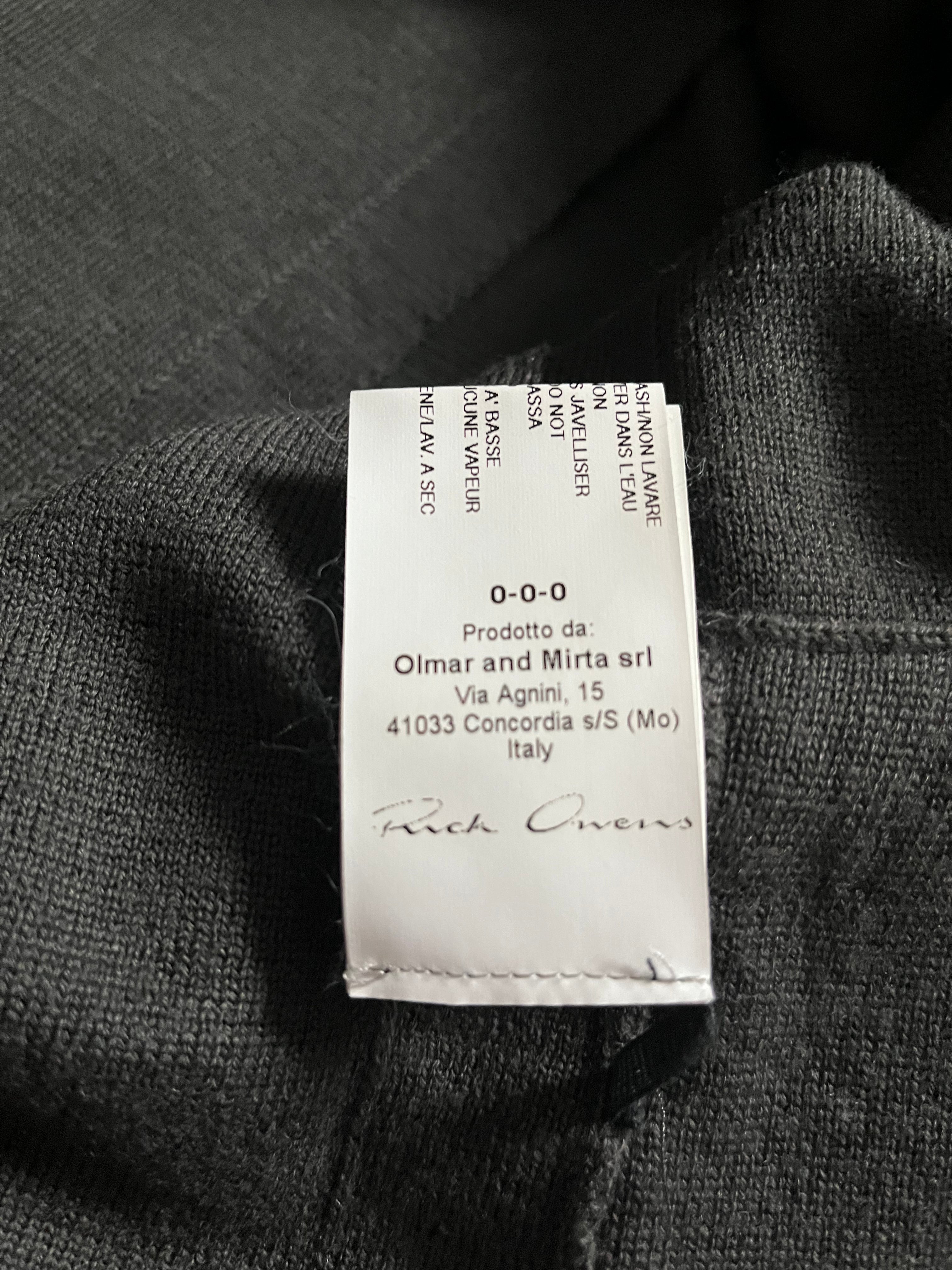 2014FW リック・オウエンス ムーディー ダークダスト オリーブ ノースリーブ トップ (M/L)