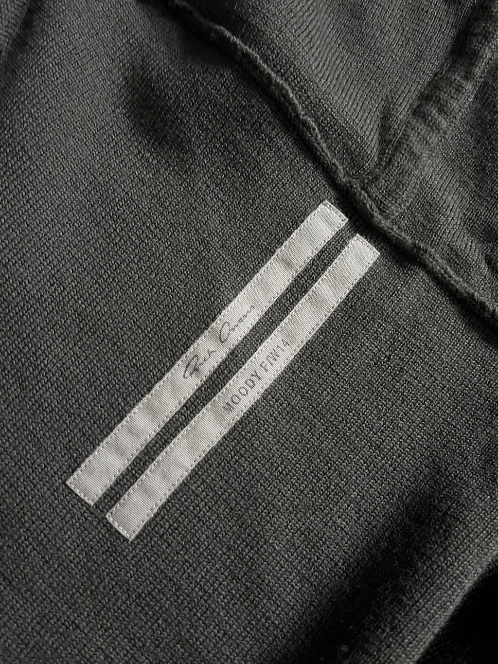 2014FW リック・オウエンス ムーディー ダークダスト オリーブ ノースリーブ トップ (M/L)
