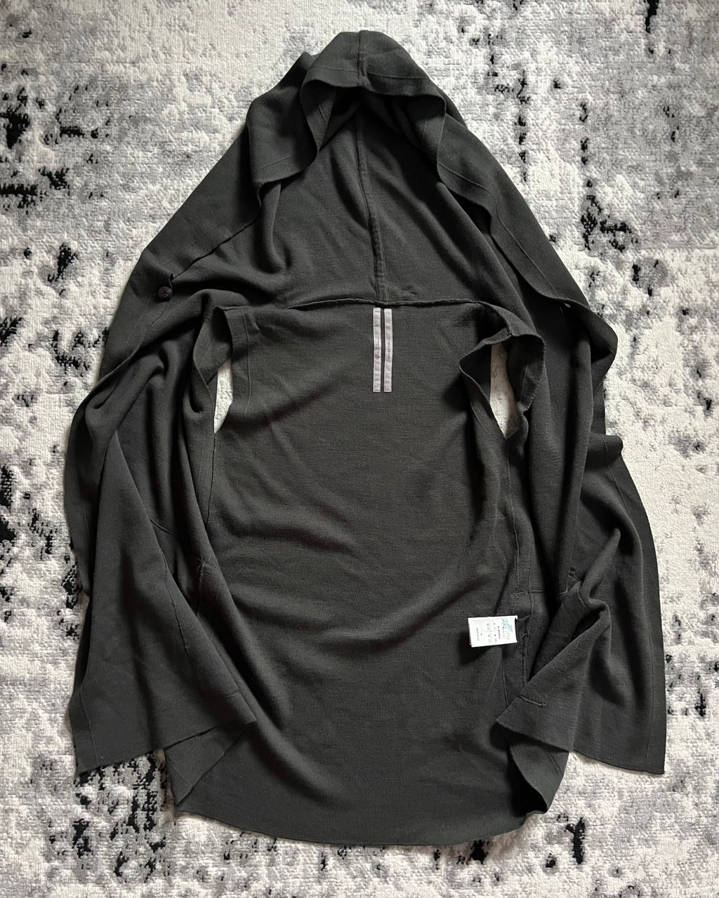 2014FW リック・オウエンス ムーディー ダークダスト オリーブ ノースリーブ トップ (M/L)