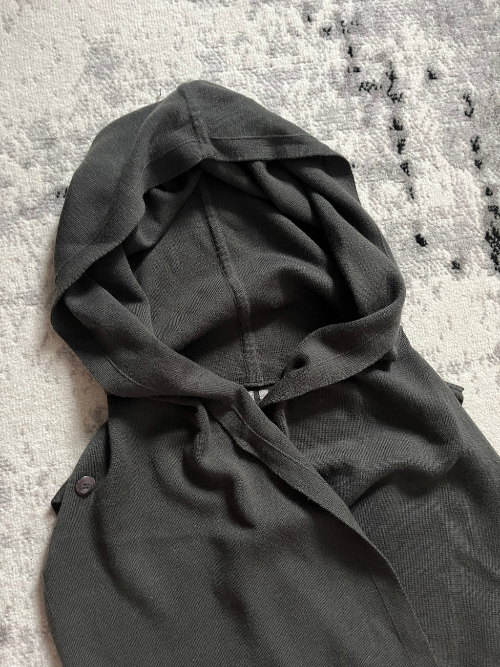 2014FW リック・オウエンス ムーディー ダークダスト オリーブ ノースリーブ トップ (M/L)