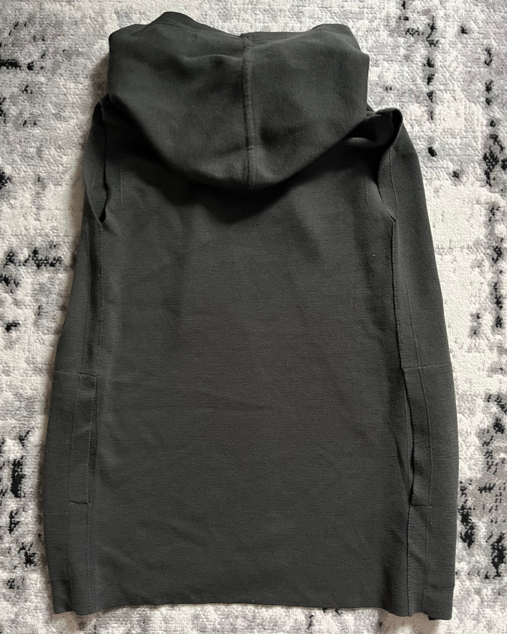 2014FW リック・オウエンス ムーディー ダークダスト オリーブ ノースリーブ トップ (M/L)