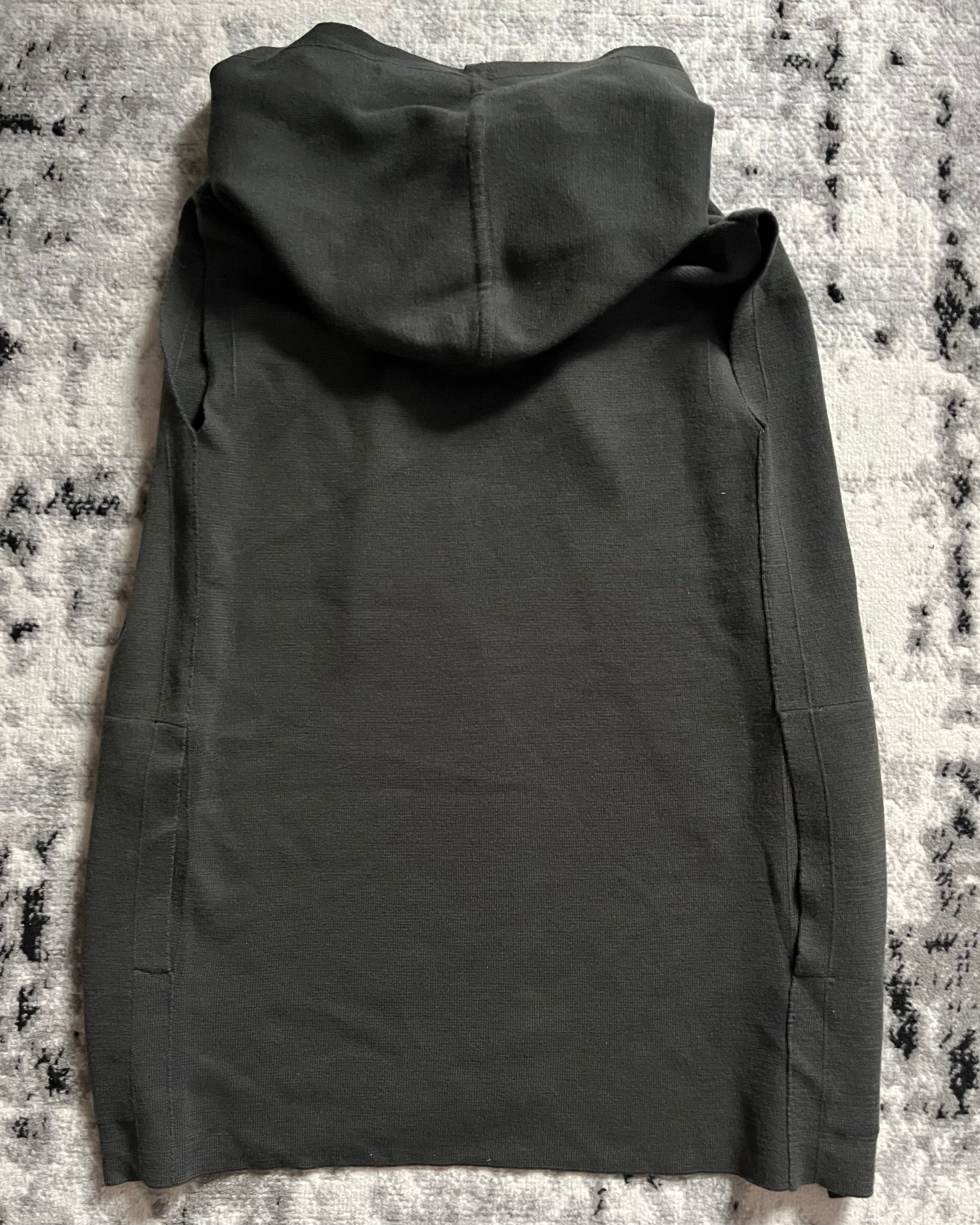 2014FW リック・オウエンス ムーディー ダークダスト オリーブ ノースリーブ トップ (M/L)